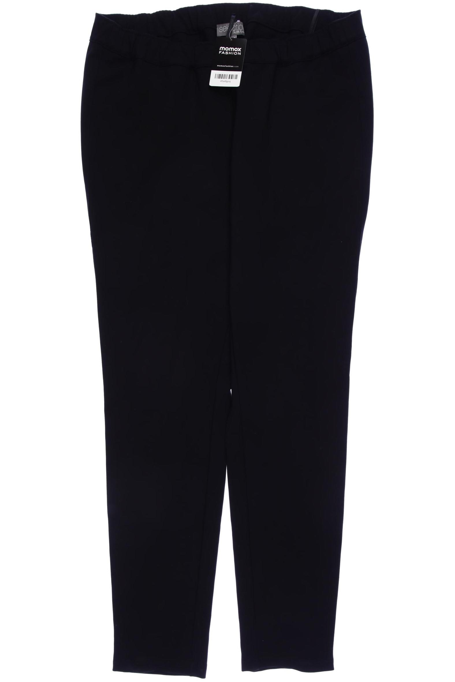 

Selection by Ulla Popken Damen Stoffhose, schwarz, Gr. 48
