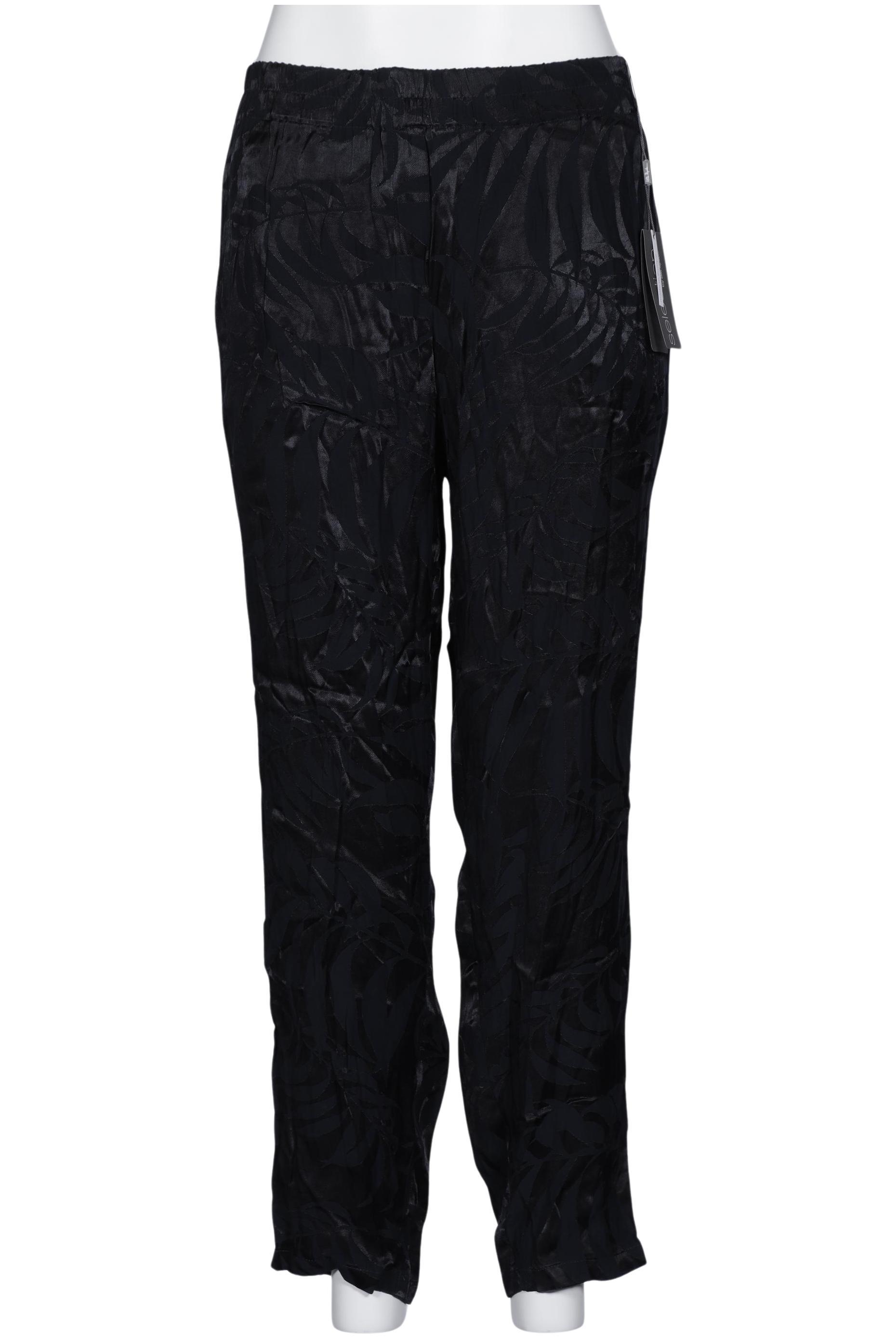 

Selection by Ulla Popken Damen Stoffhose, schwarz, Gr. 46