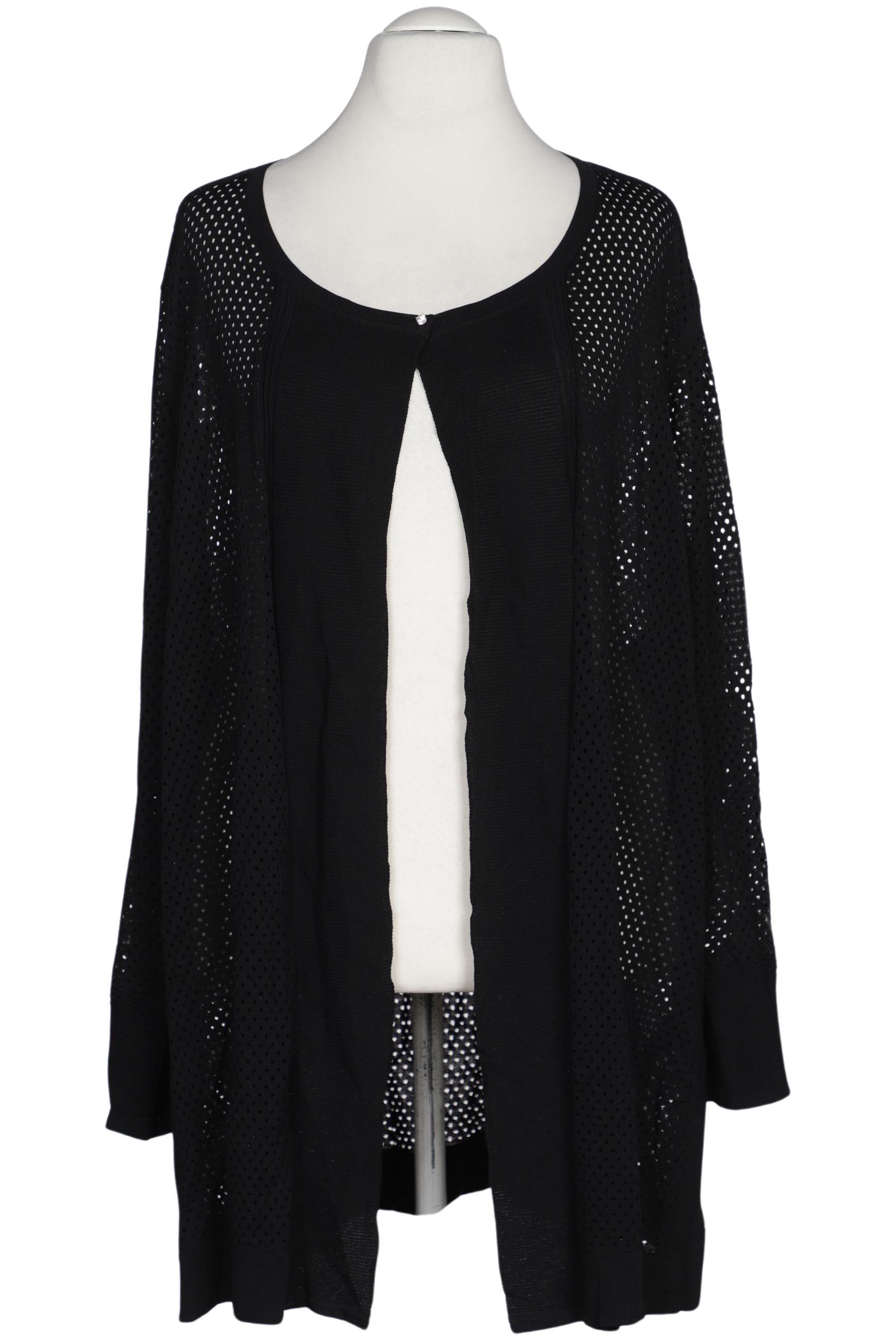 

Selection by Ulla Popken Damen Strickjacke, schwarz, Gr. 60