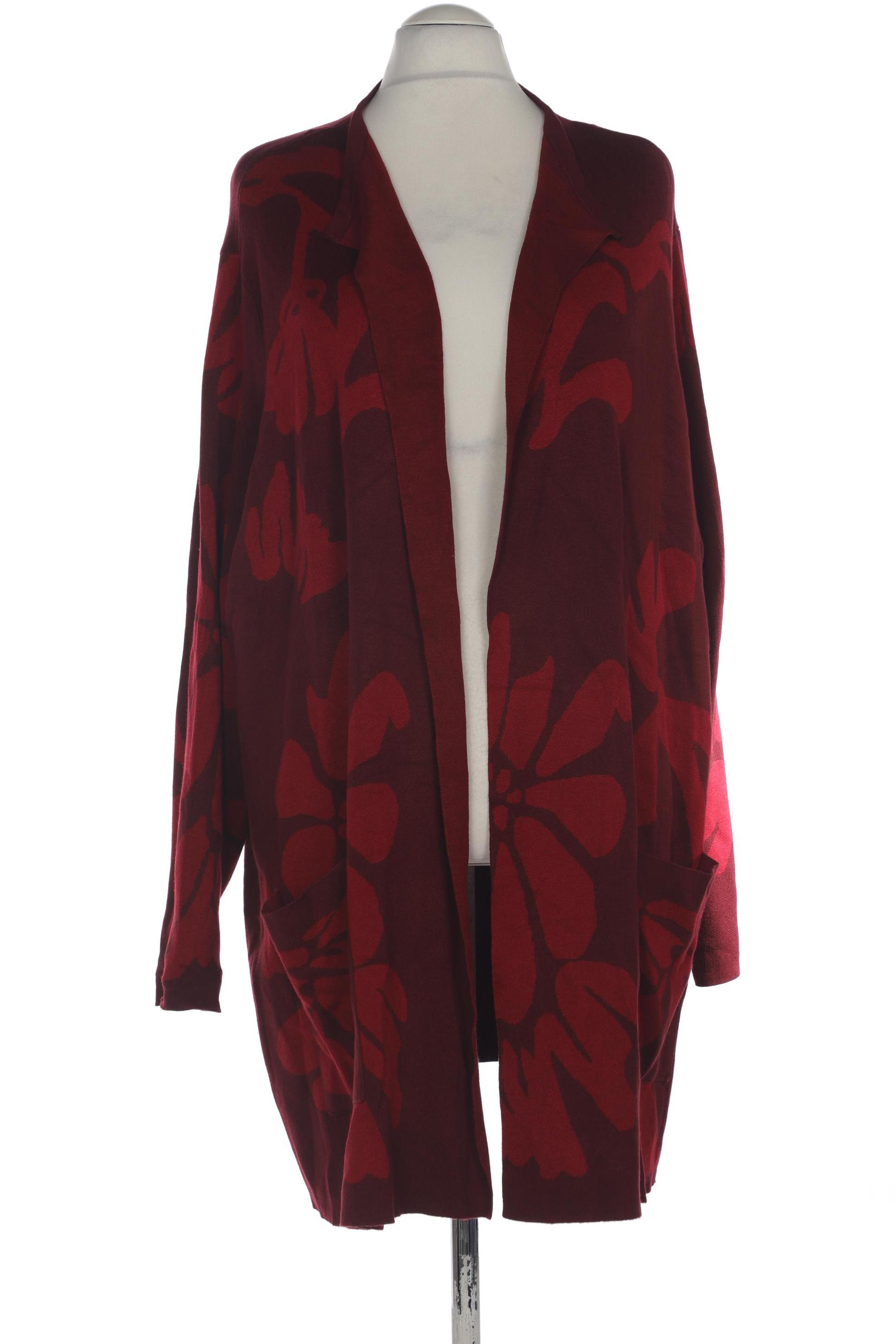 

Selection by Ulla Popken Damen Strickjacke, bordeaux, Gr. 54