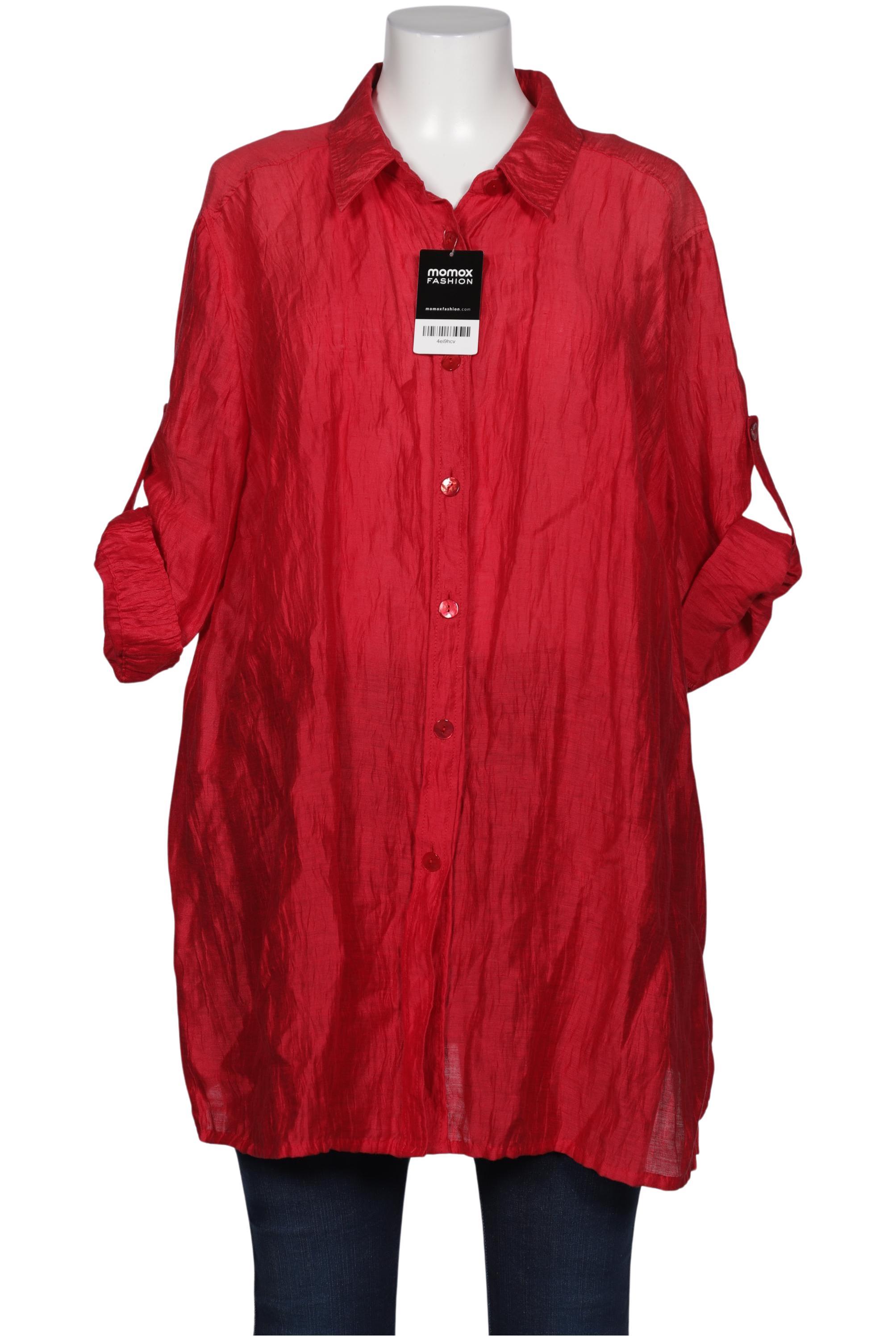 

Selection by Ulla Popken Damen Bluse, rot, Gr. 50