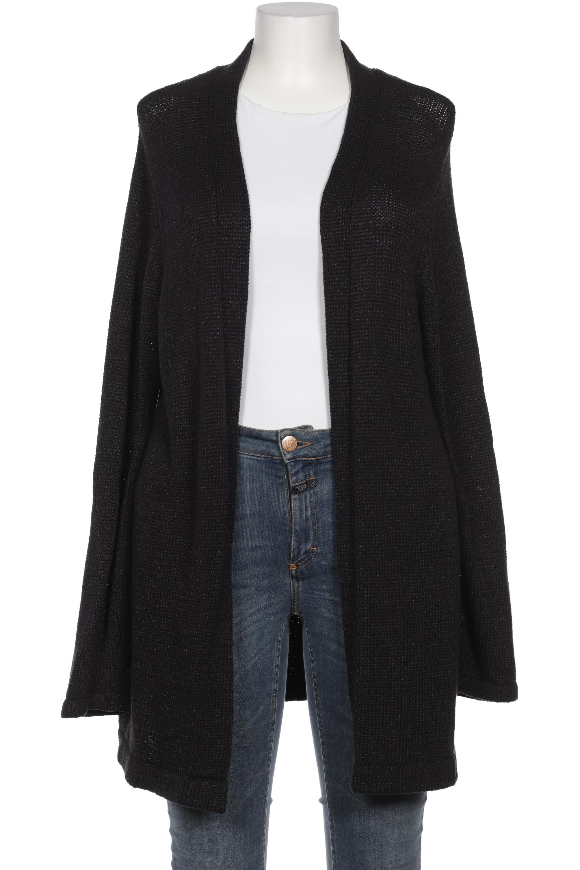 

Selection by Ulla Popken Damen Strickjacke, schwarz, Gr. 46