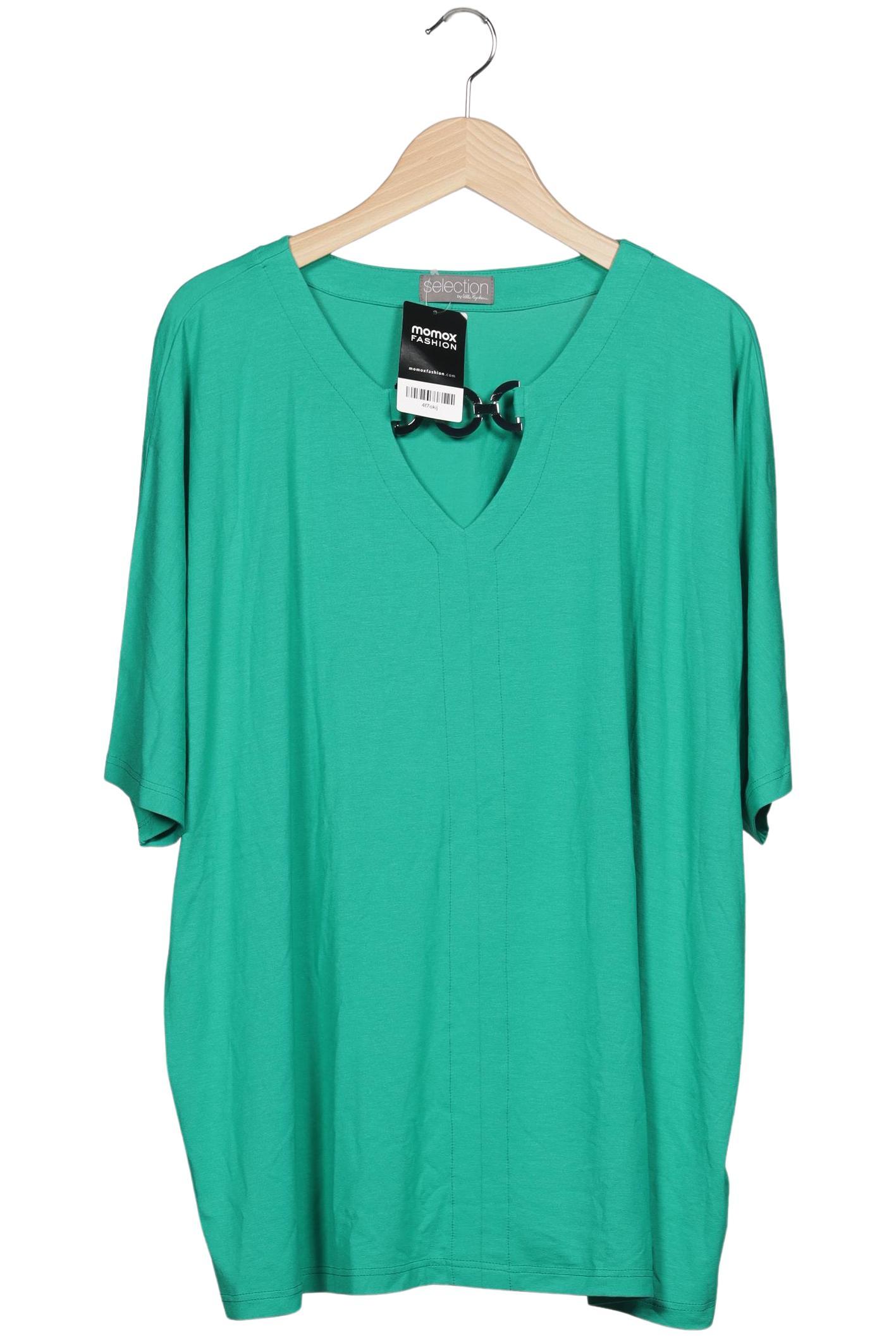 

Selection by Ulla Popken Damen T-Shirt, grün, Gr. 50