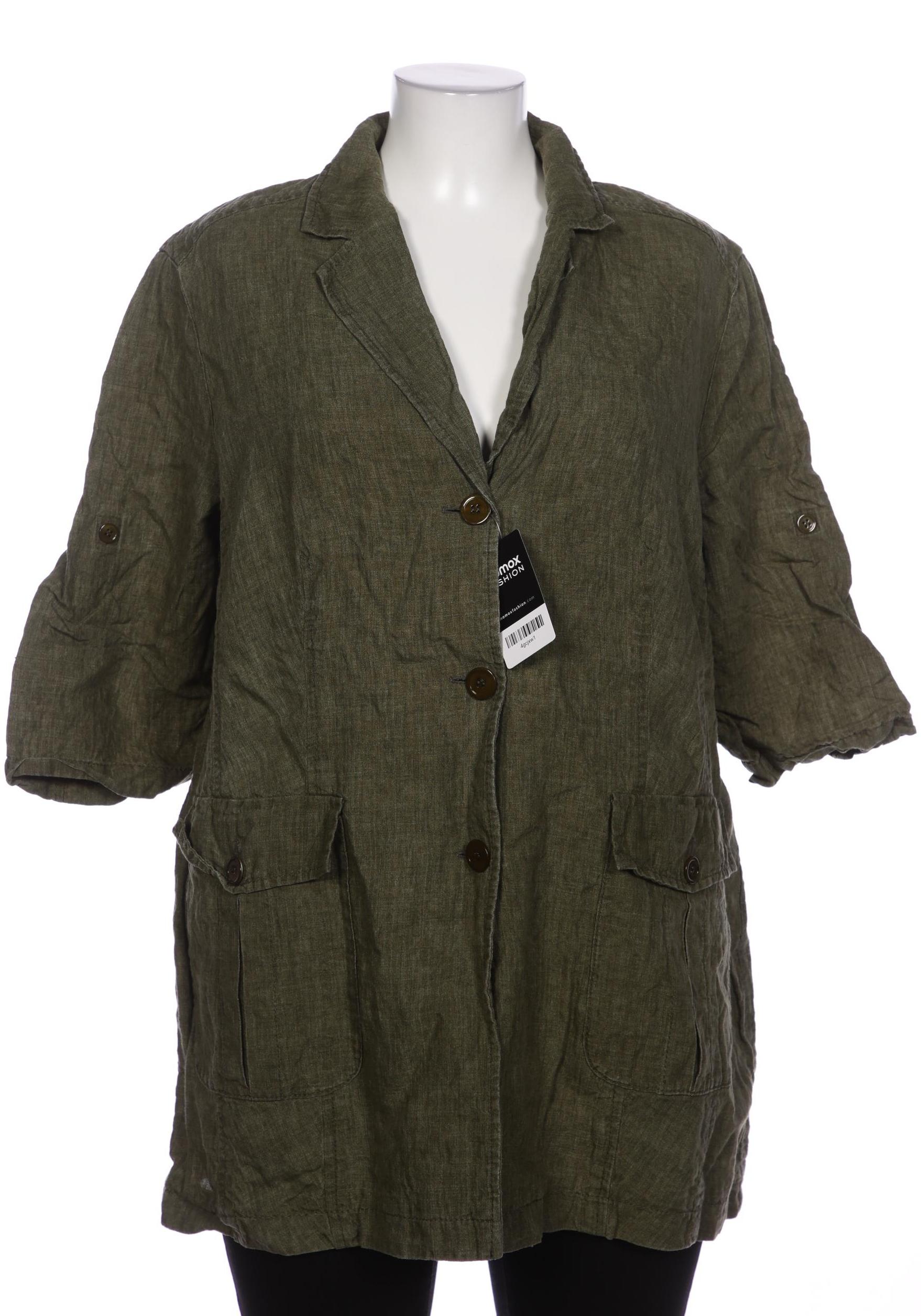 

Selection by Ulla Popken Damen Blazer, grün, Gr. 50