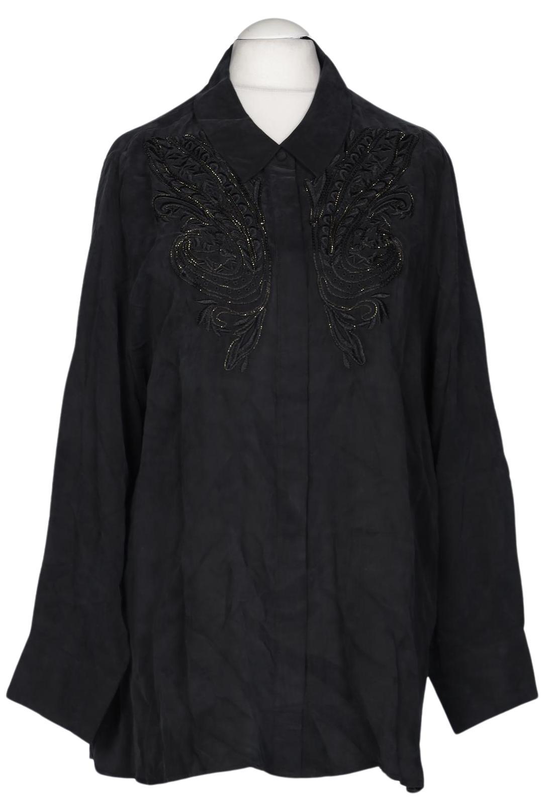 

Selection by Ulla Popken Damen Bluse, schwarz, Gr. 58