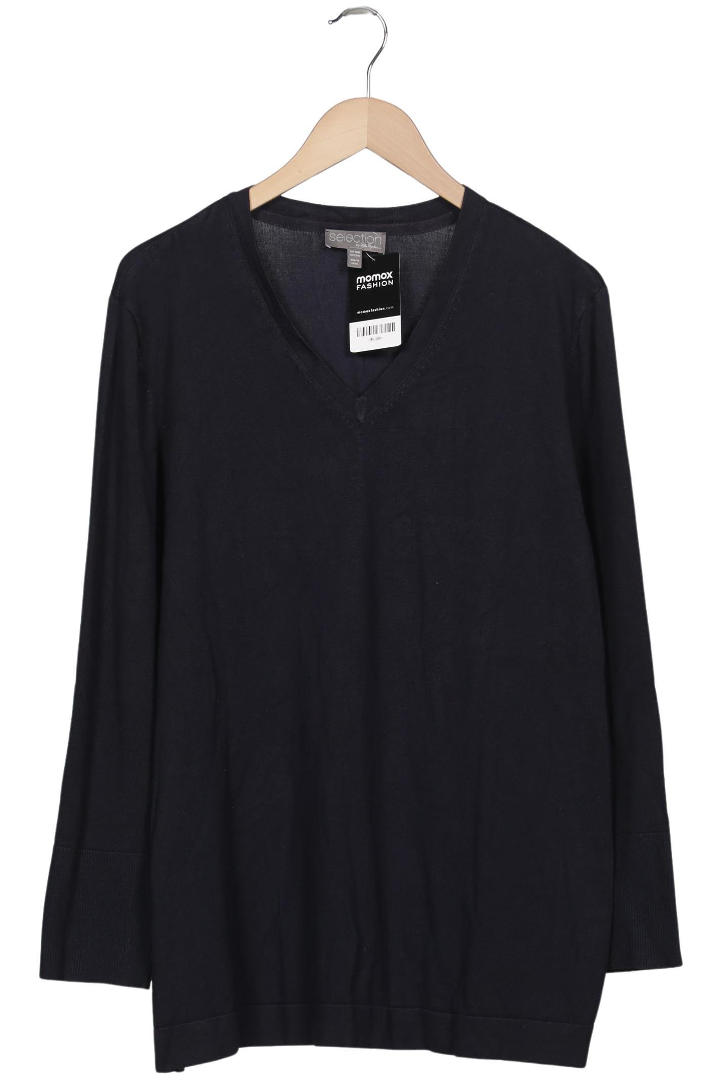 

Selection by Ulla Popken Damen Pullover, marineblau, Gr. 50