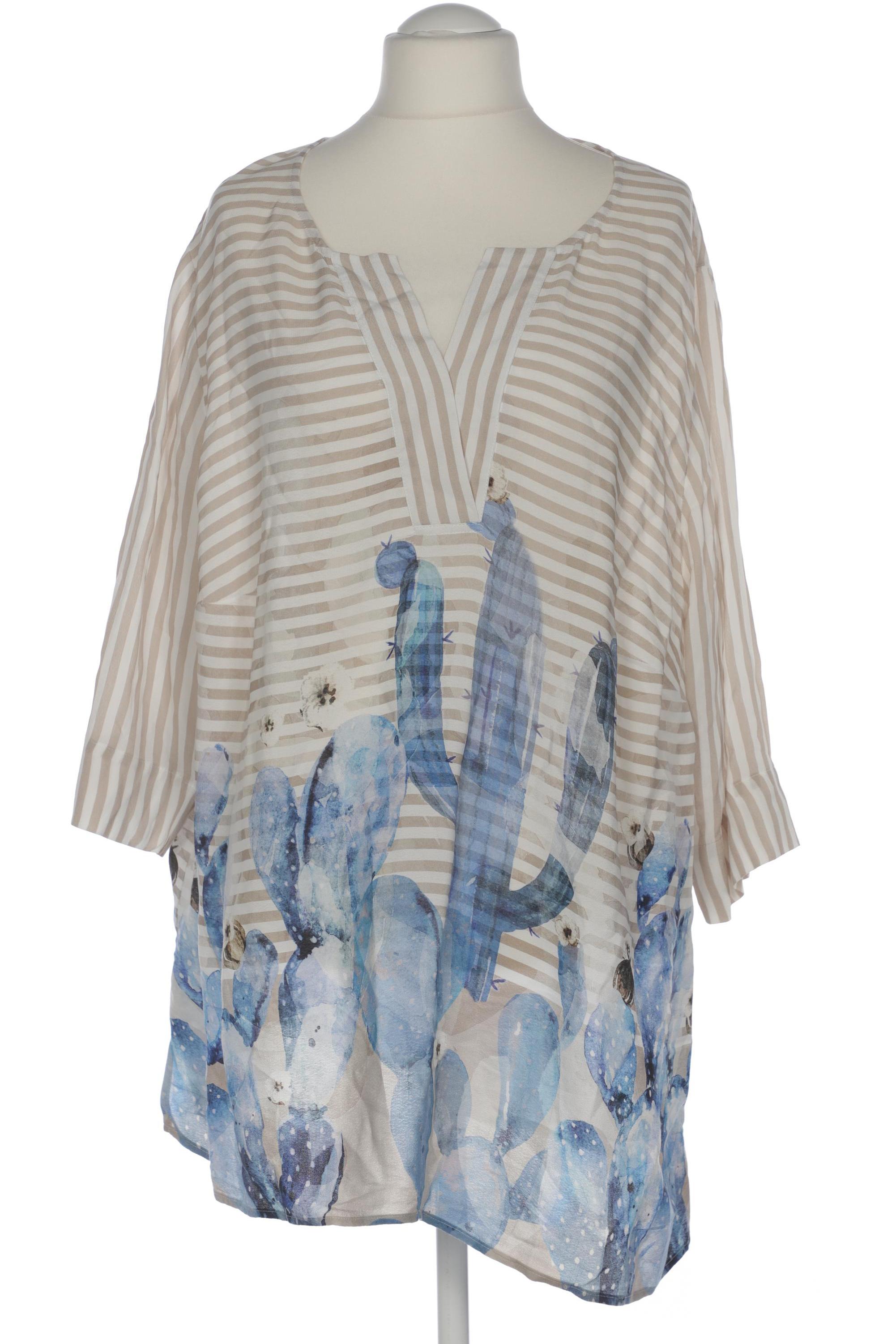 

Selection by Ulla Popken Damen Bluse, beige, Gr. 52