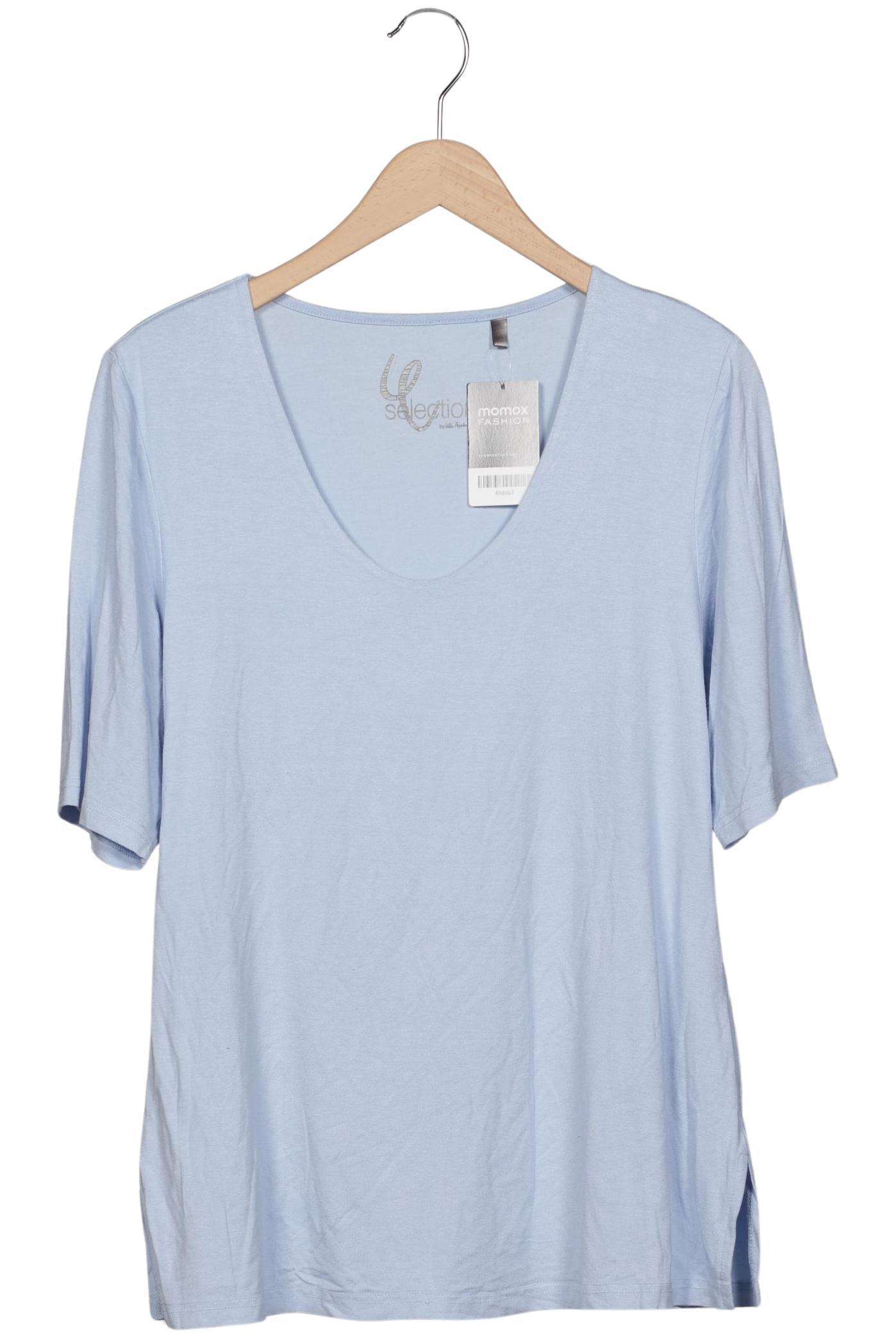 

Selection by Ulla Popken Damen T-Shirt, hellblau, Gr. 42