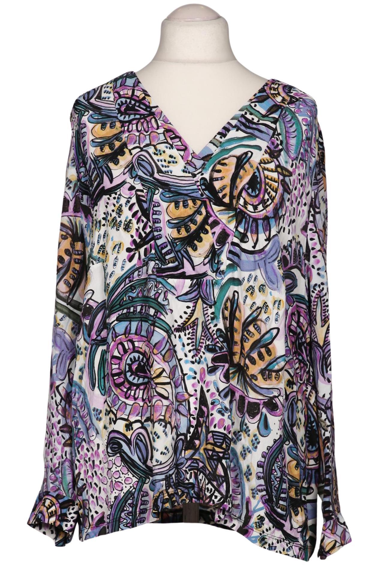 

Selection by Ulla Popken Damen Bluse, mehrfarbig, Gr. 50