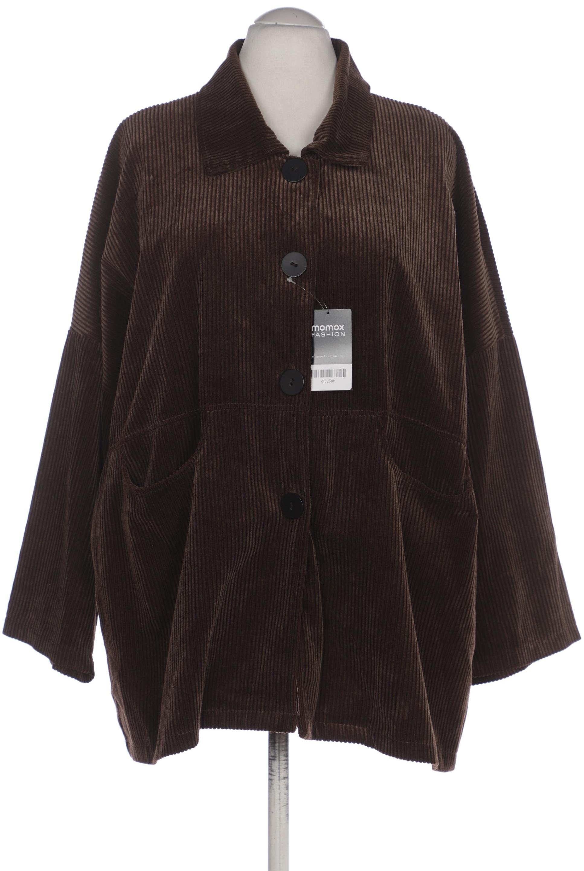 

Selection by Ulla Popken Damen Jacke, braun, Gr. 52