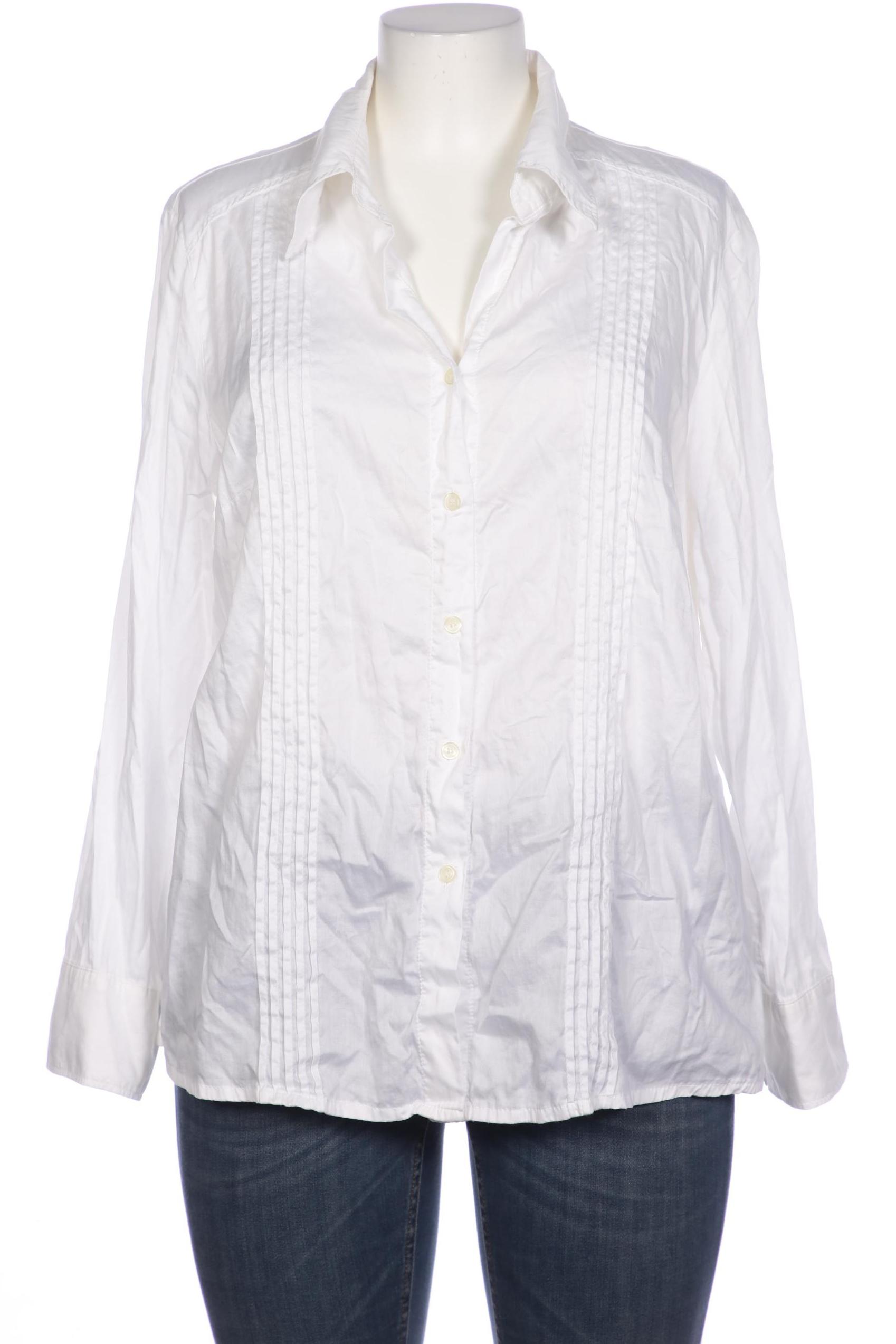 

Selection by Ulla Popken Damen Bluse, weiß, Gr. 46
