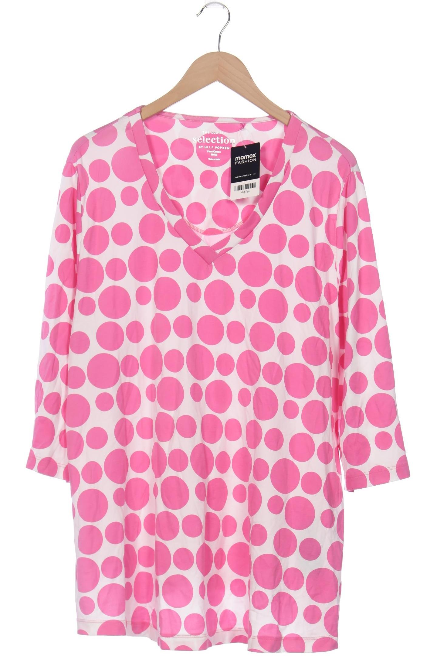 

Selection by Ulla Popken Damen Langarmshirt, weiß, Gr. 50