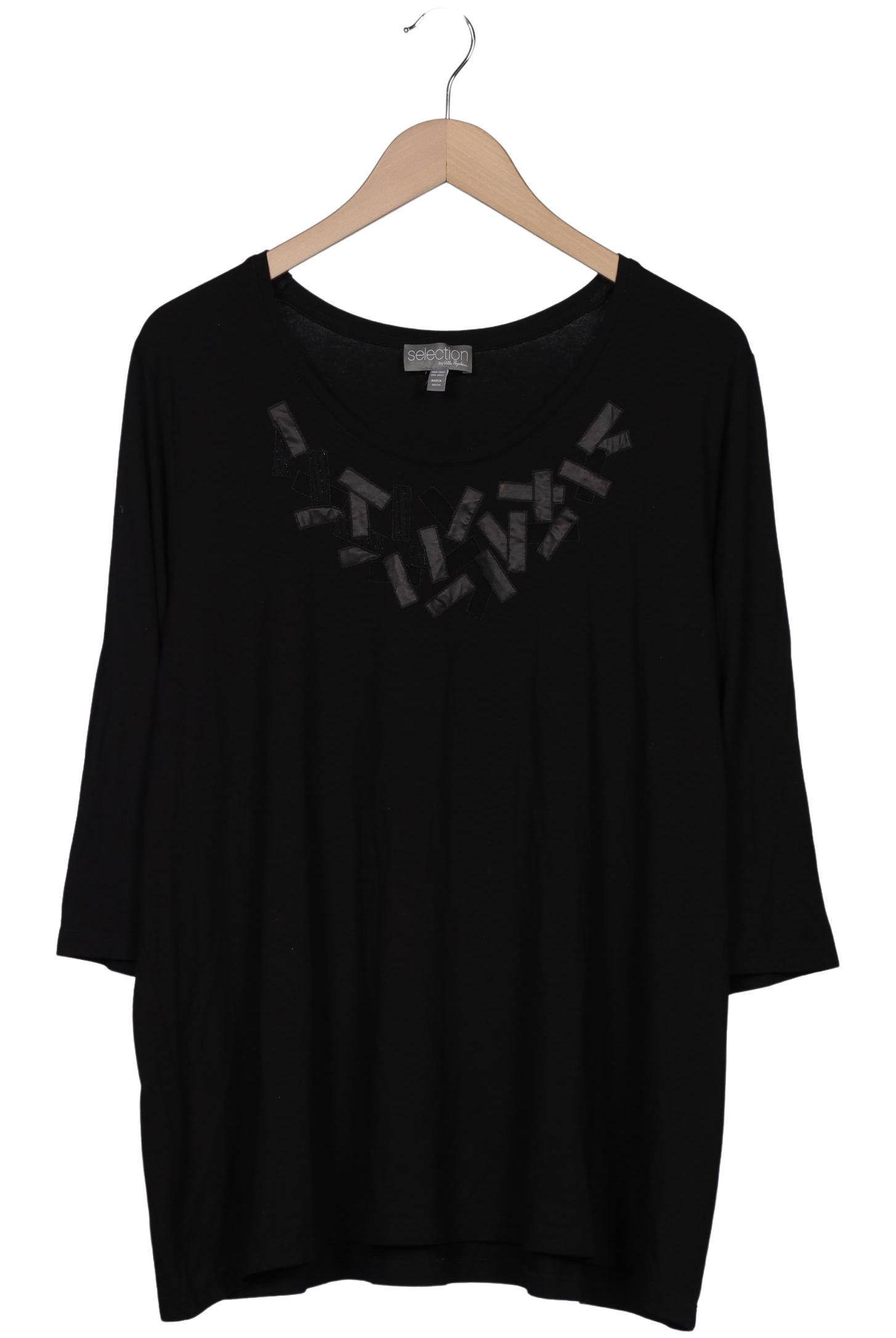 

Selection by Ulla Popken Damen Langarmshirt, schwarz, Gr. 50