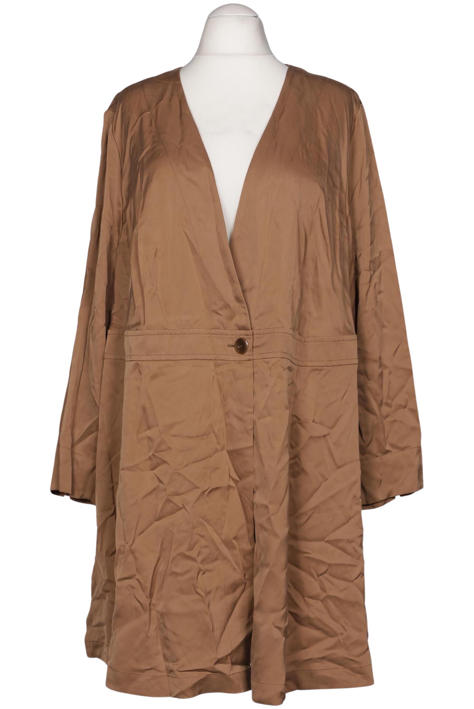 

Selection by Ulla Popken Damen Mantel, braun, Gr. 54