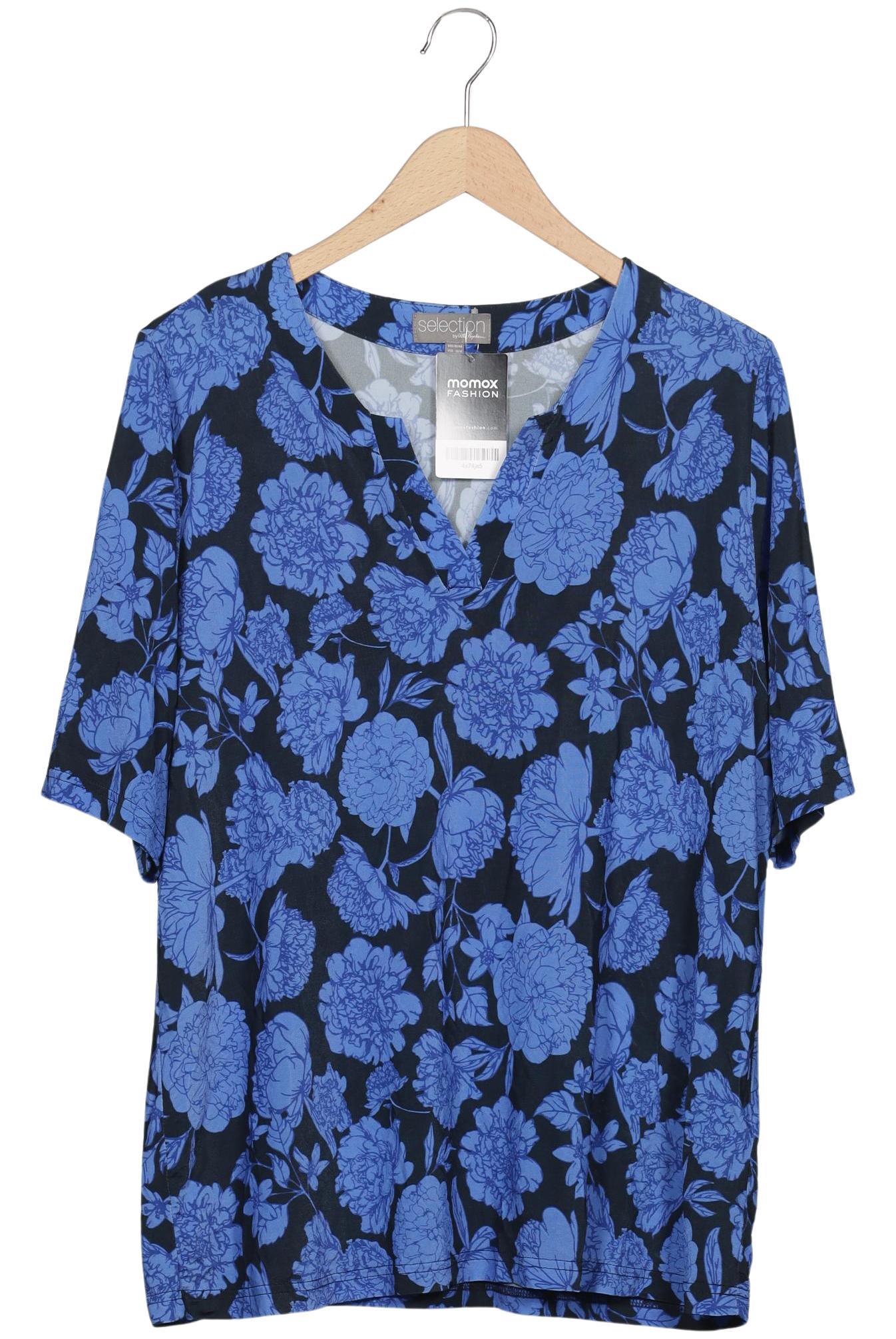 

Selection by Ulla Popken Damen T-Shirt, marineblau, Gr. 42