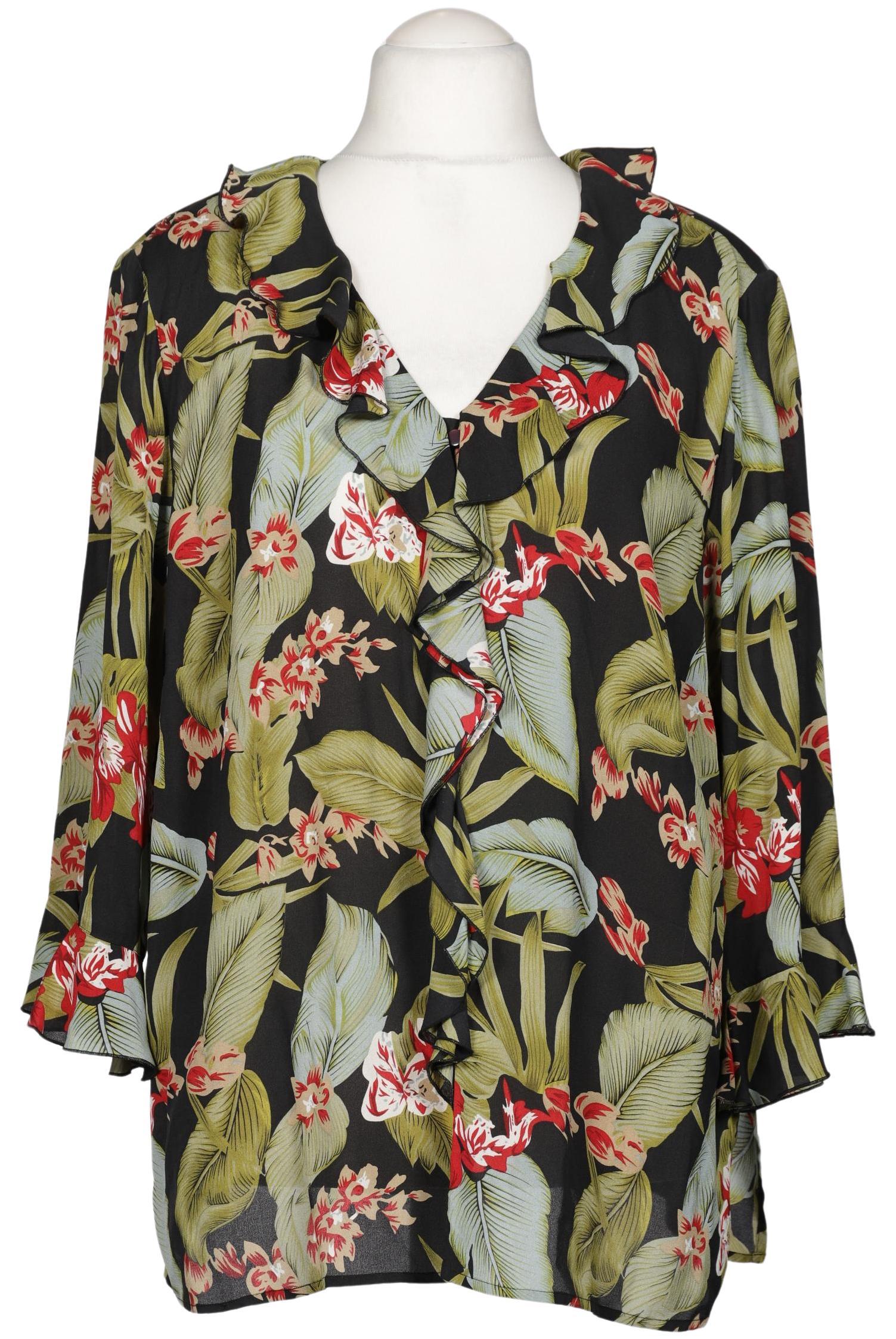 

Selection by Ulla Popken Damen Bluse, mehrfarbig, Gr. 46