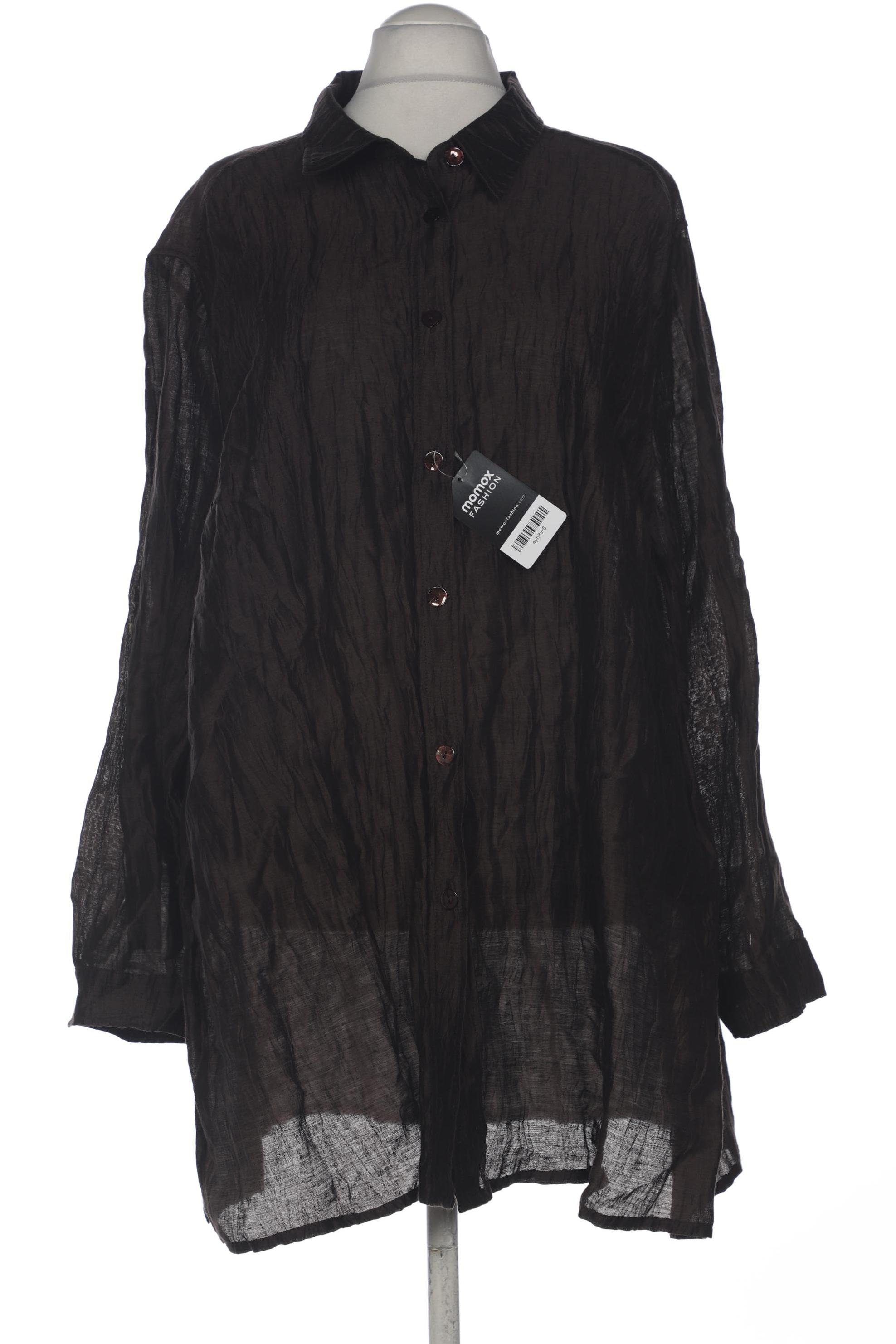 

Selection by Ulla Popken Damen Bluse, braun, Gr. 54