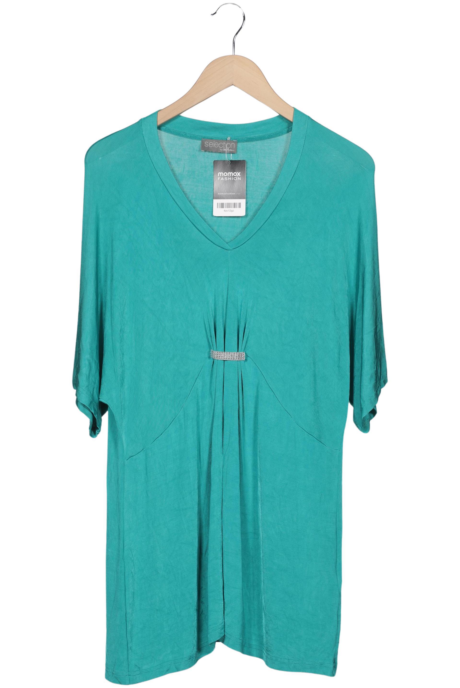 

Selection by Ulla Popken Damen T-Shirt, türkis, Gr. 42