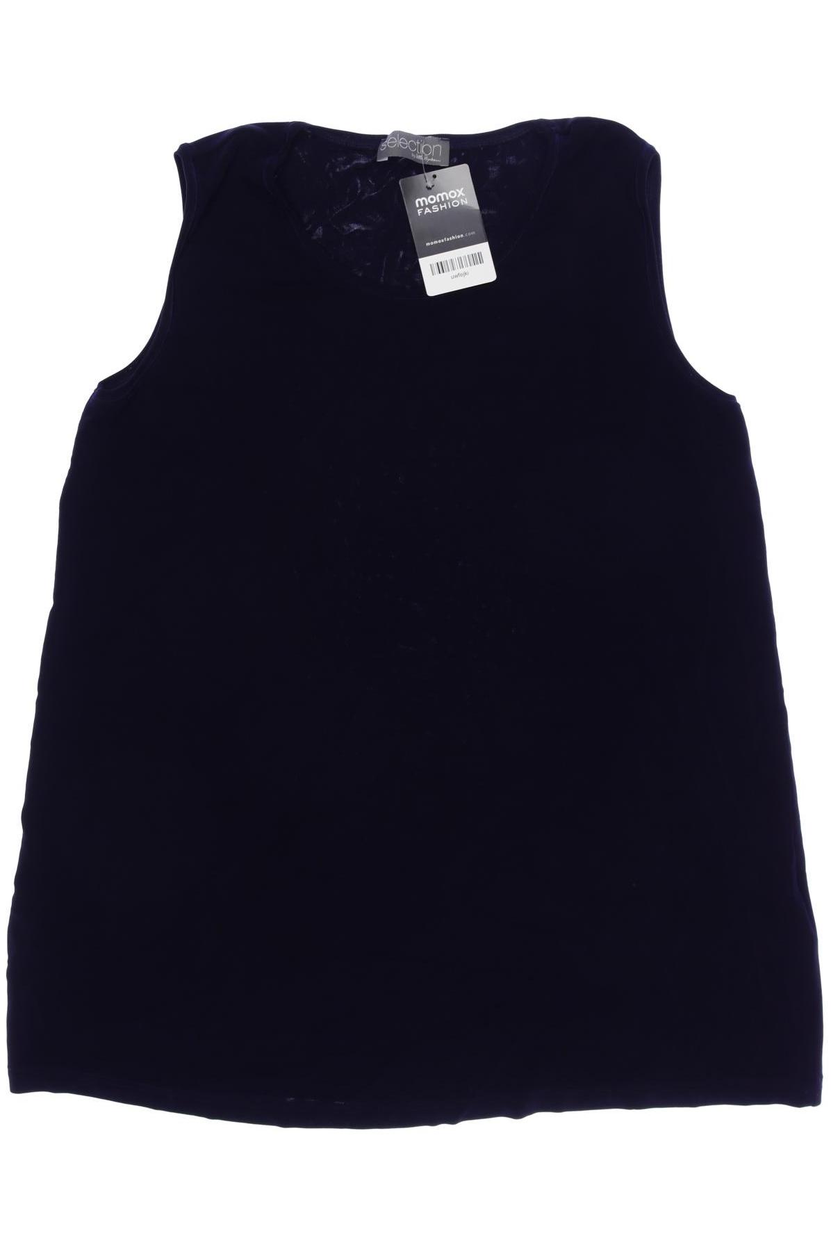 

Selection by Ulla Popken Damen Top, marineblau, Gr. 42