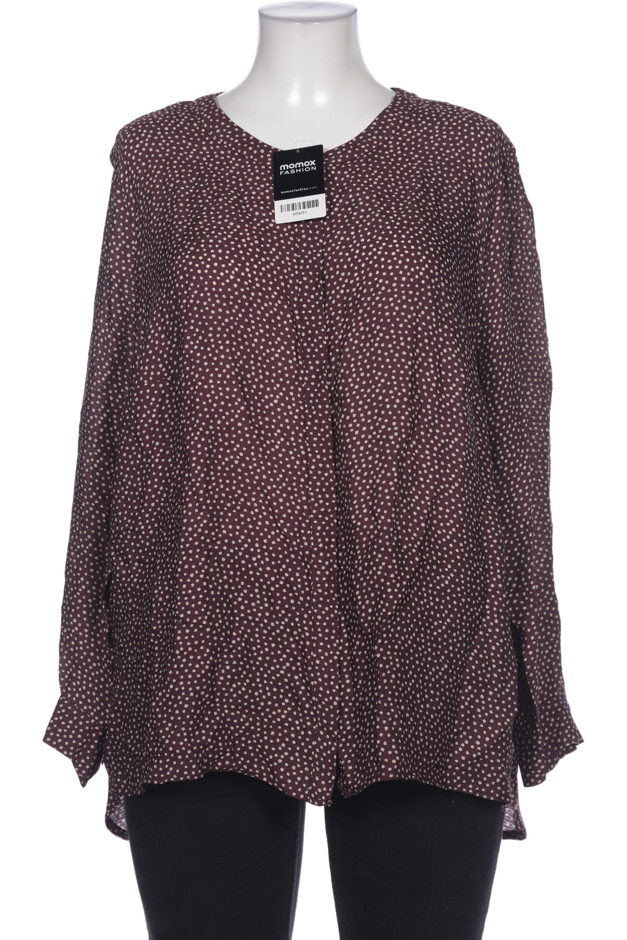 

Selection by Ulla Popken Damen Bluse, bordeaux, Gr. 50