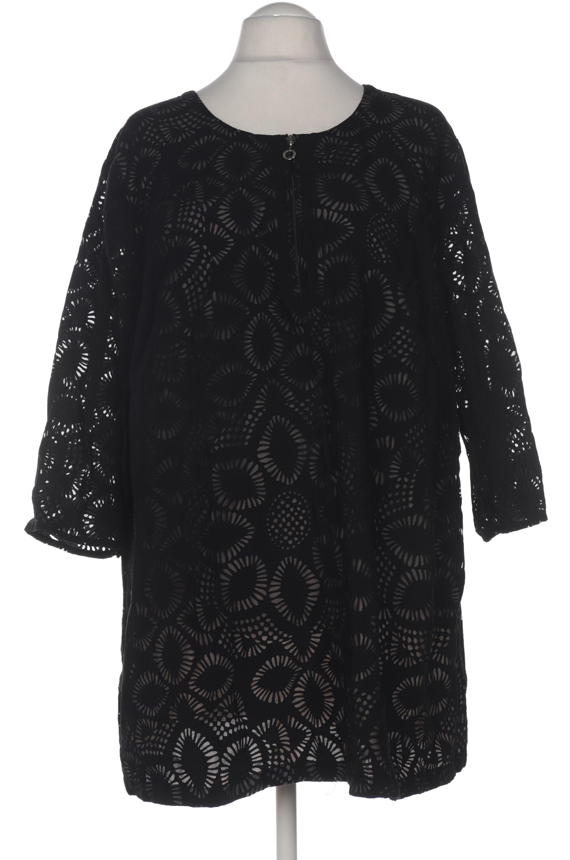 

Selection by Ulla Popken Damen Bluse, schwarz, Gr. 54