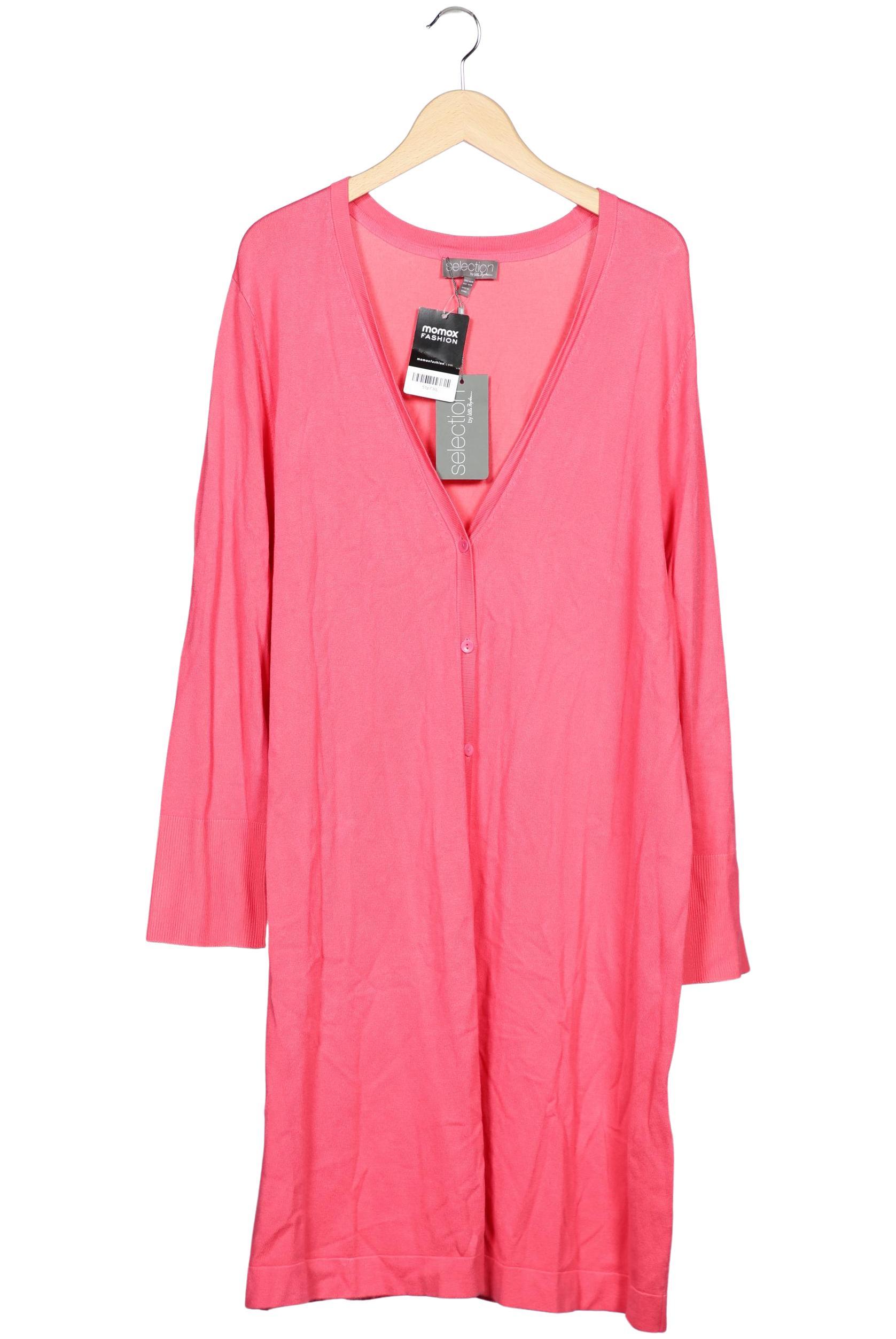 

Selection by Ulla Popken Damen Strickjacke, pink, Gr. 46