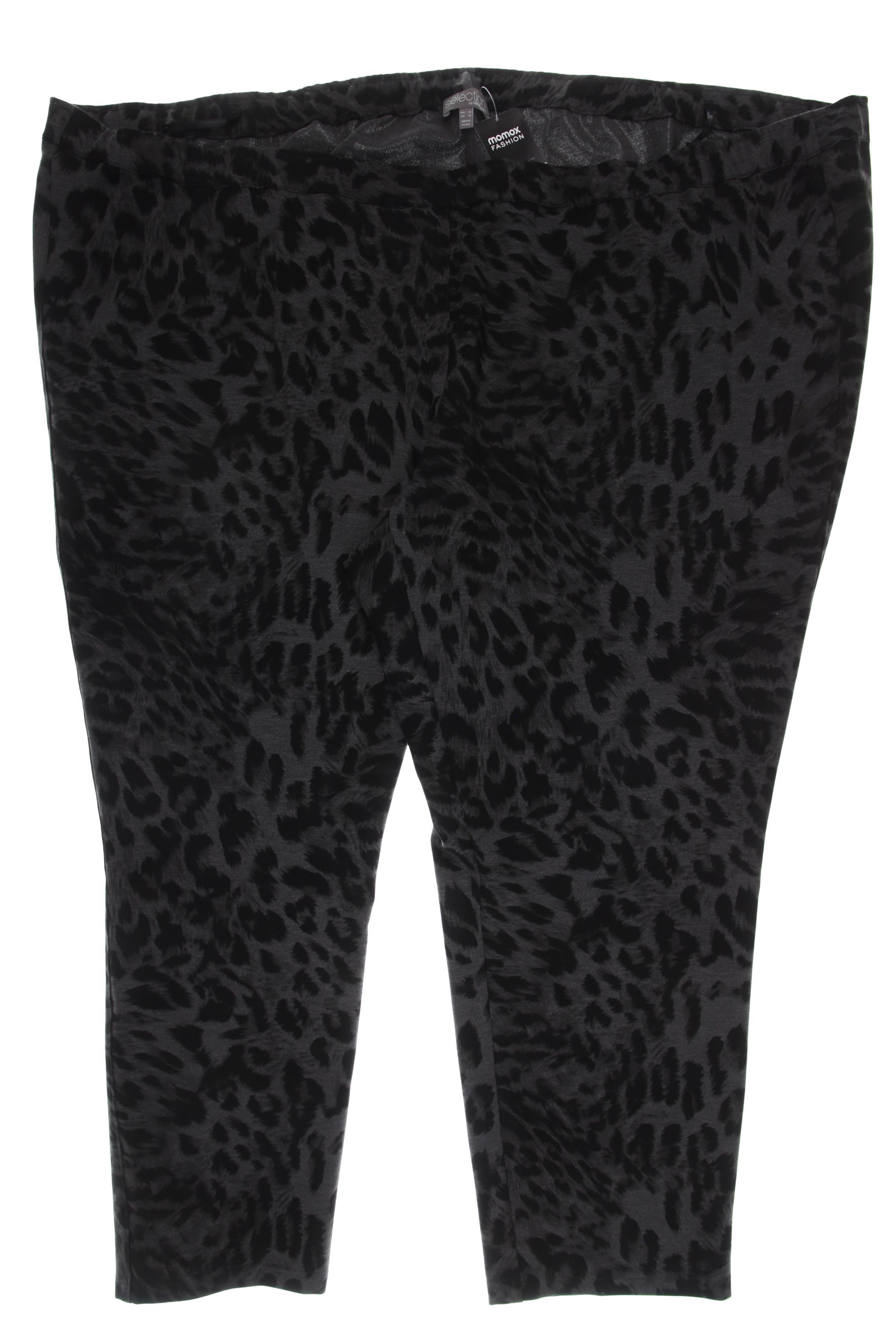 

Selection by Ulla Popken Damen Stoffhose, grau, Gr. 68