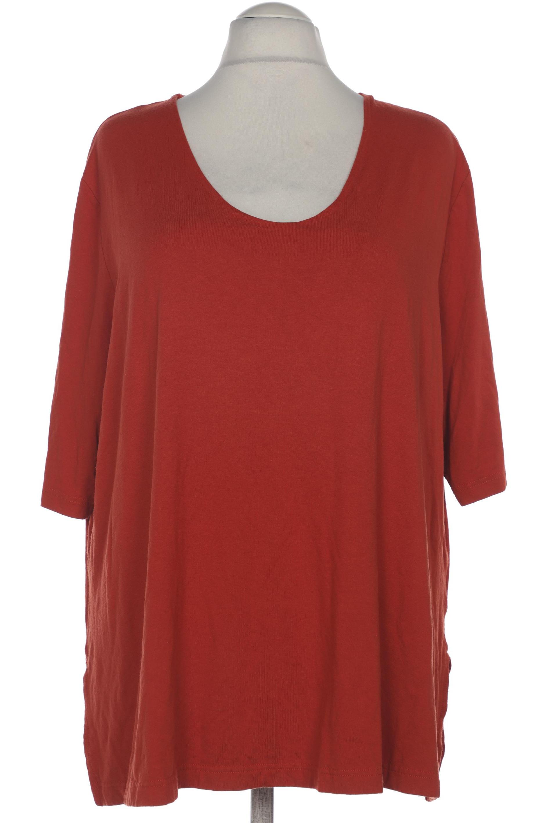 

Selection by Ulla Popken Damen T-Shirt, orange, Gr. 54