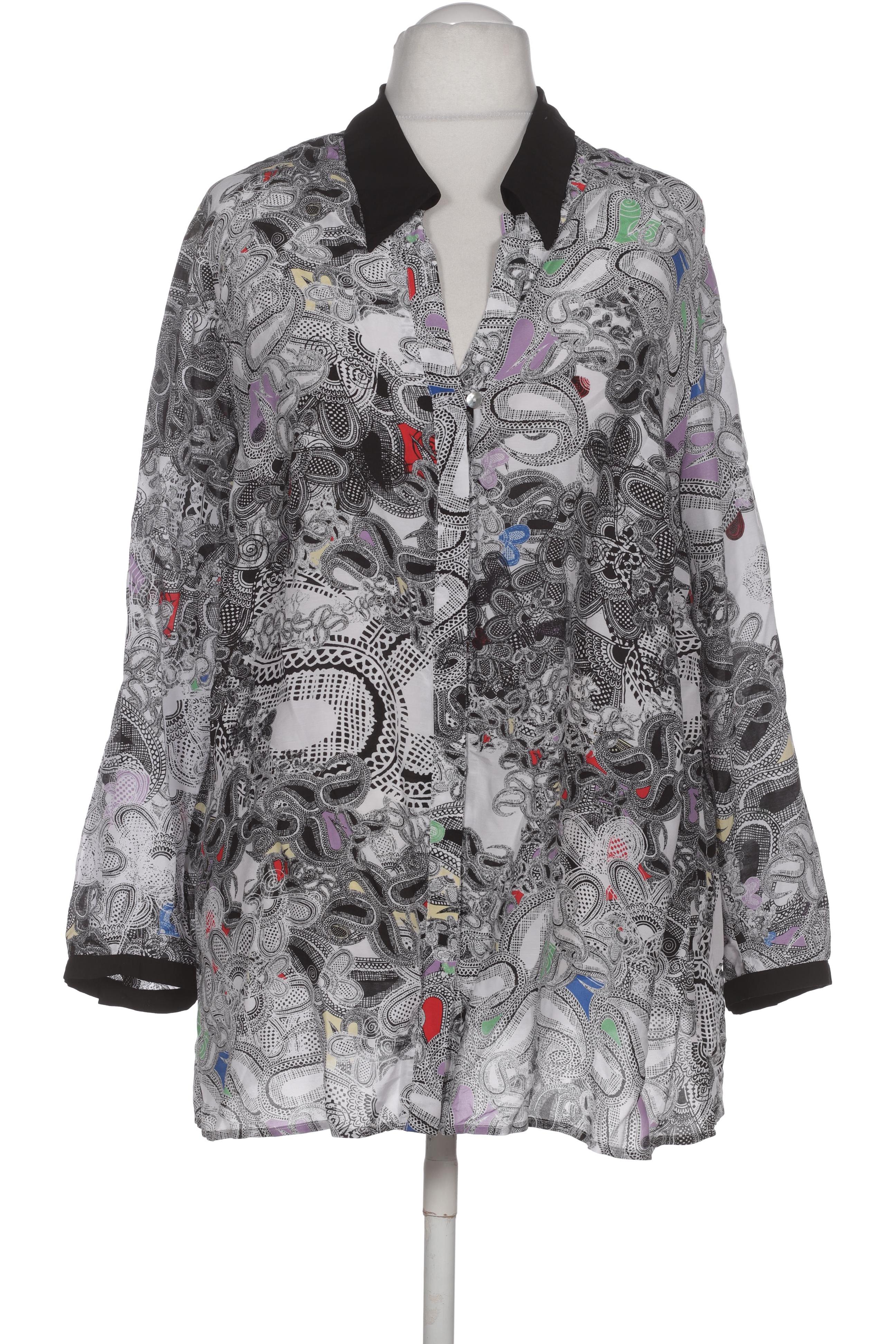 

Selection by Ulla Popken Damen Bluse, grau, Gr. 50