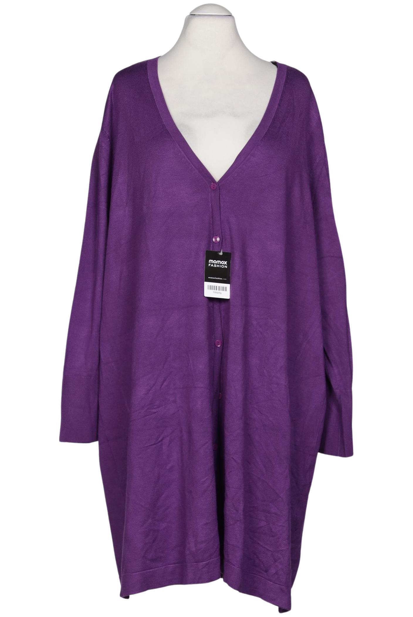 

Selection by Ulla Popken Damen Strickjacke, flieder, Gr. 54