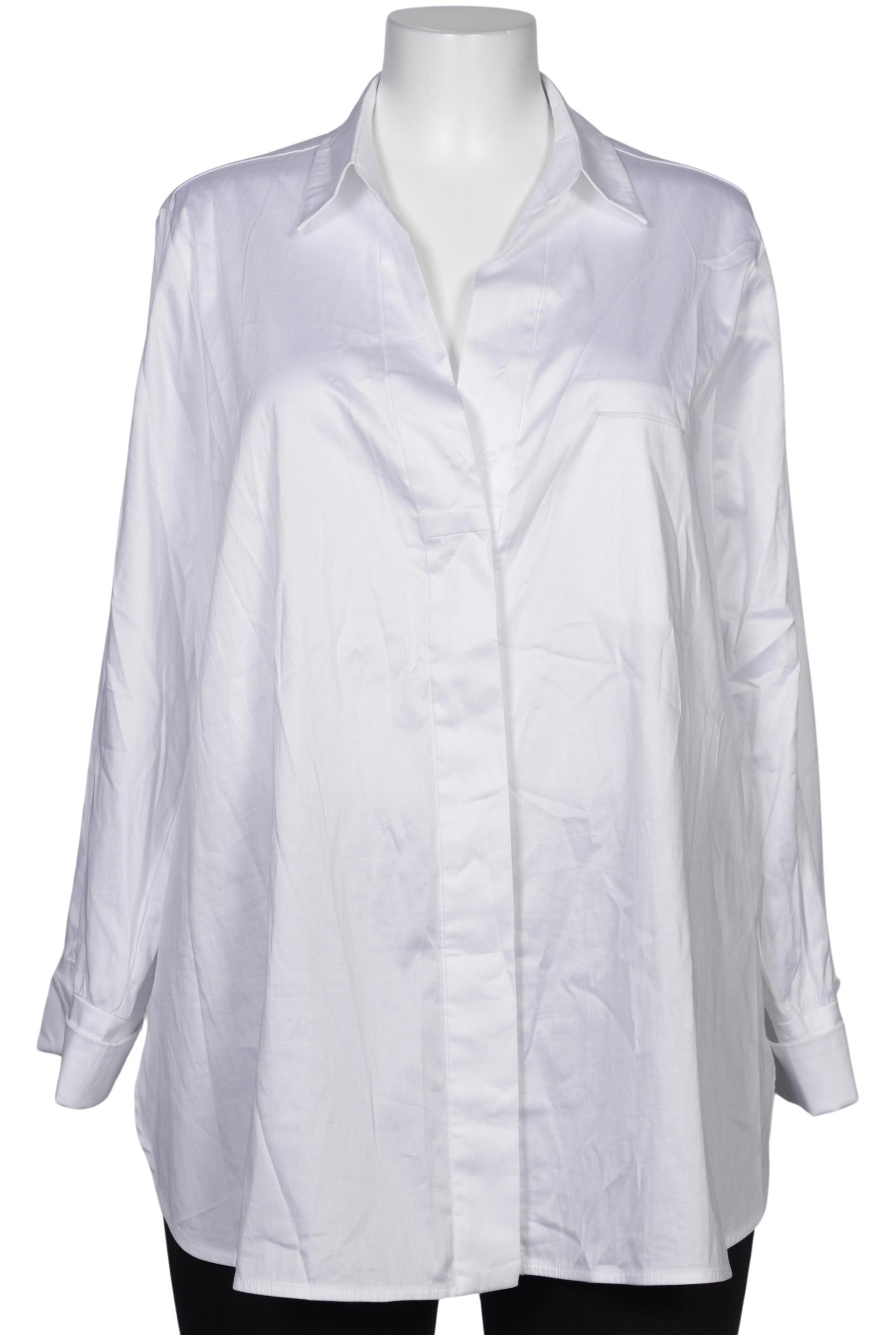 

Selection by Ulla Popken Damen Bluse, weiß, Gr. 50