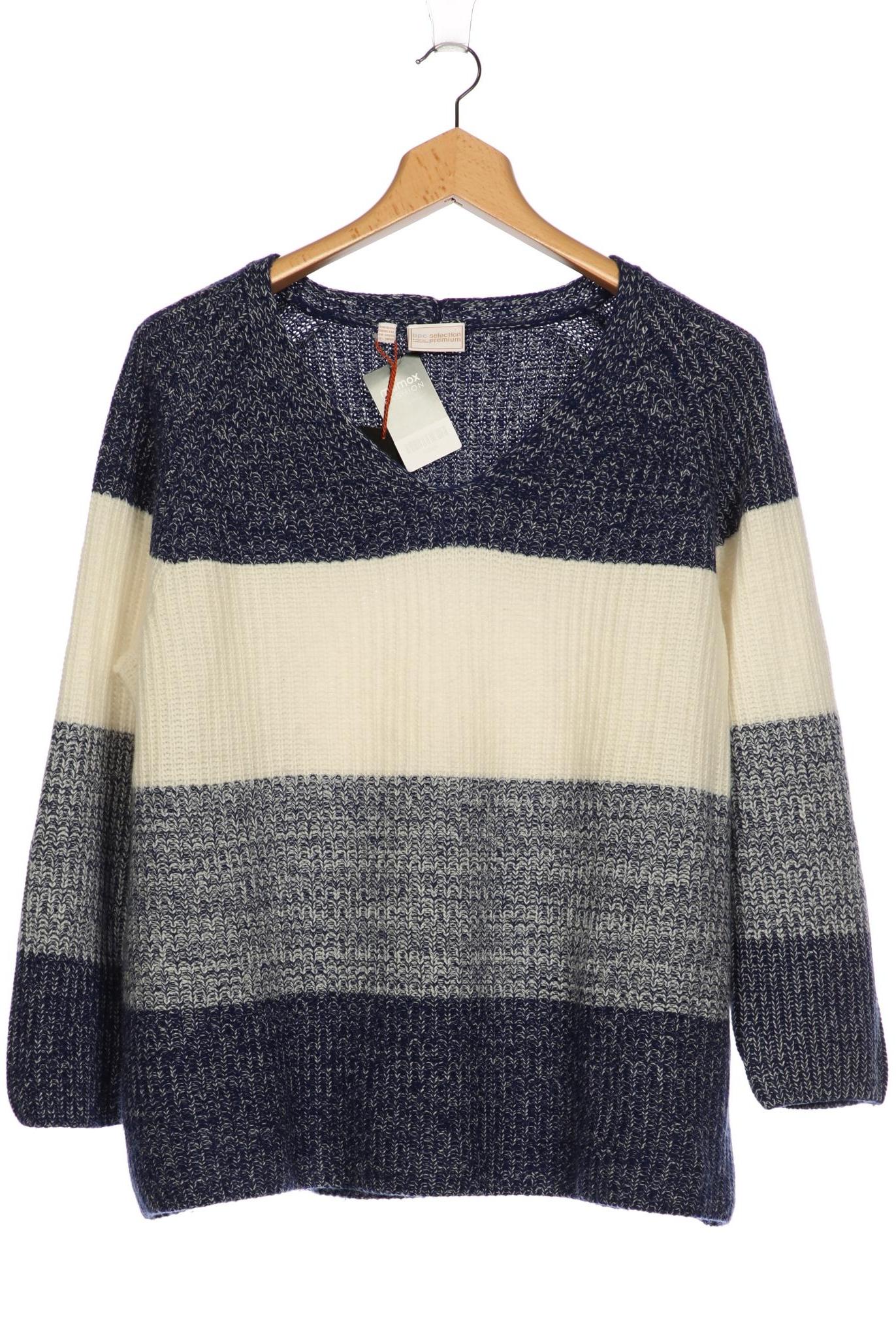 

Selection by Ulla Popken Damen Pullover, marineblau, Gr. 52