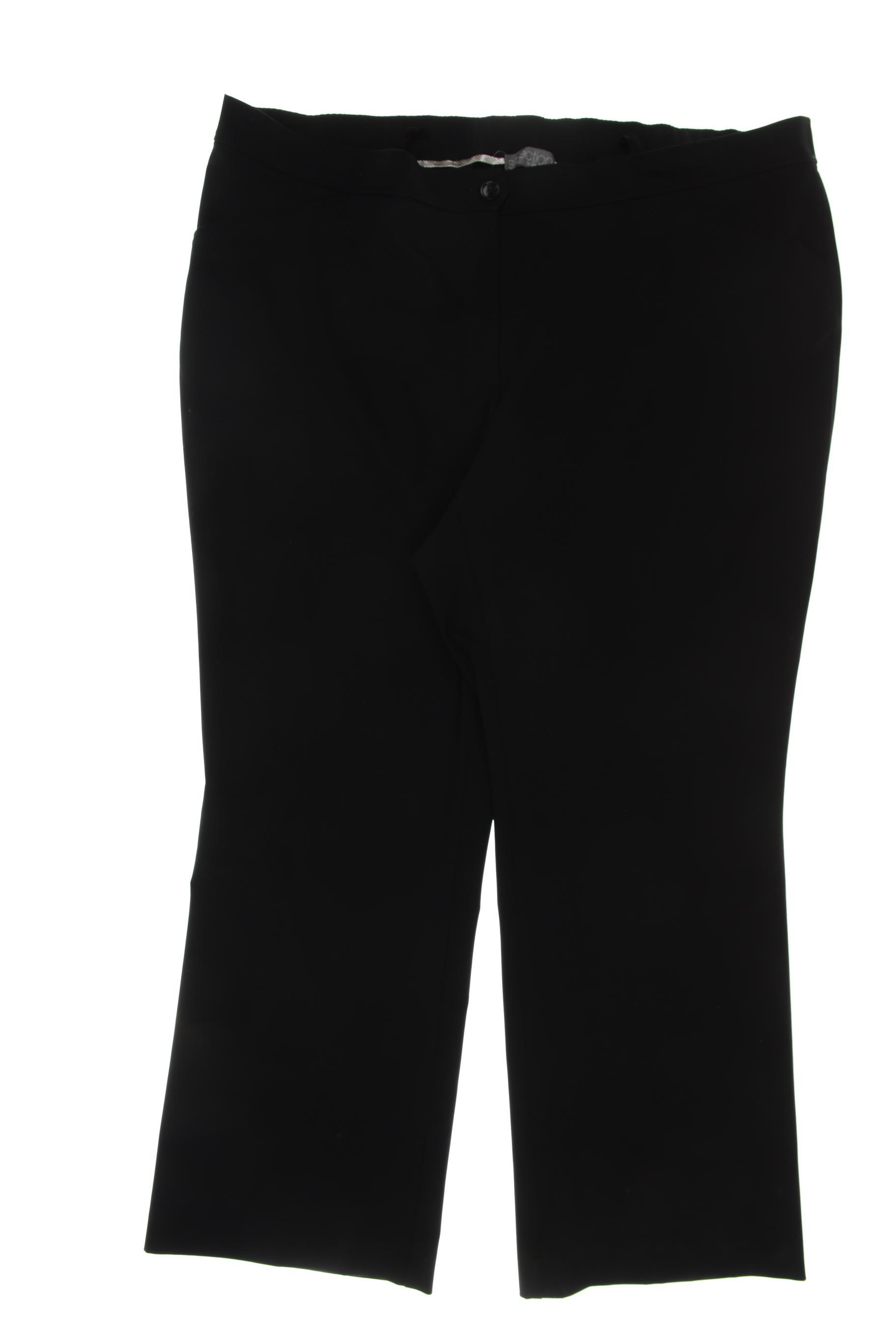 

Selection by Ulla Popken Damen Stoffhose, schwarz, Gr. 52