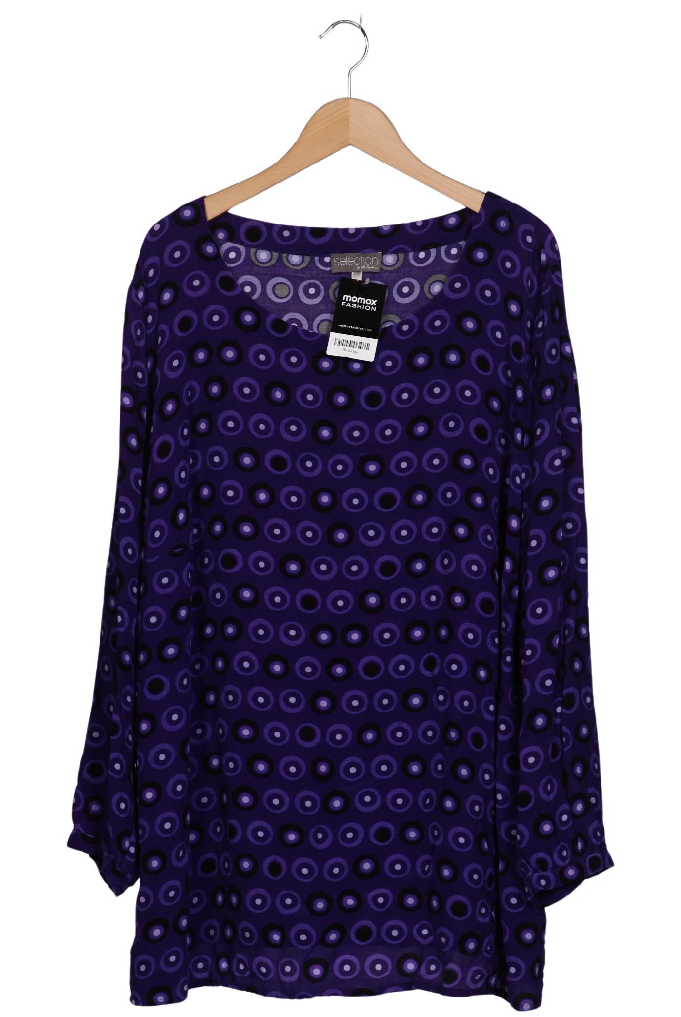 

Selection by Ulla Popken Damen Langarmshirt, flieder, Gr. 54