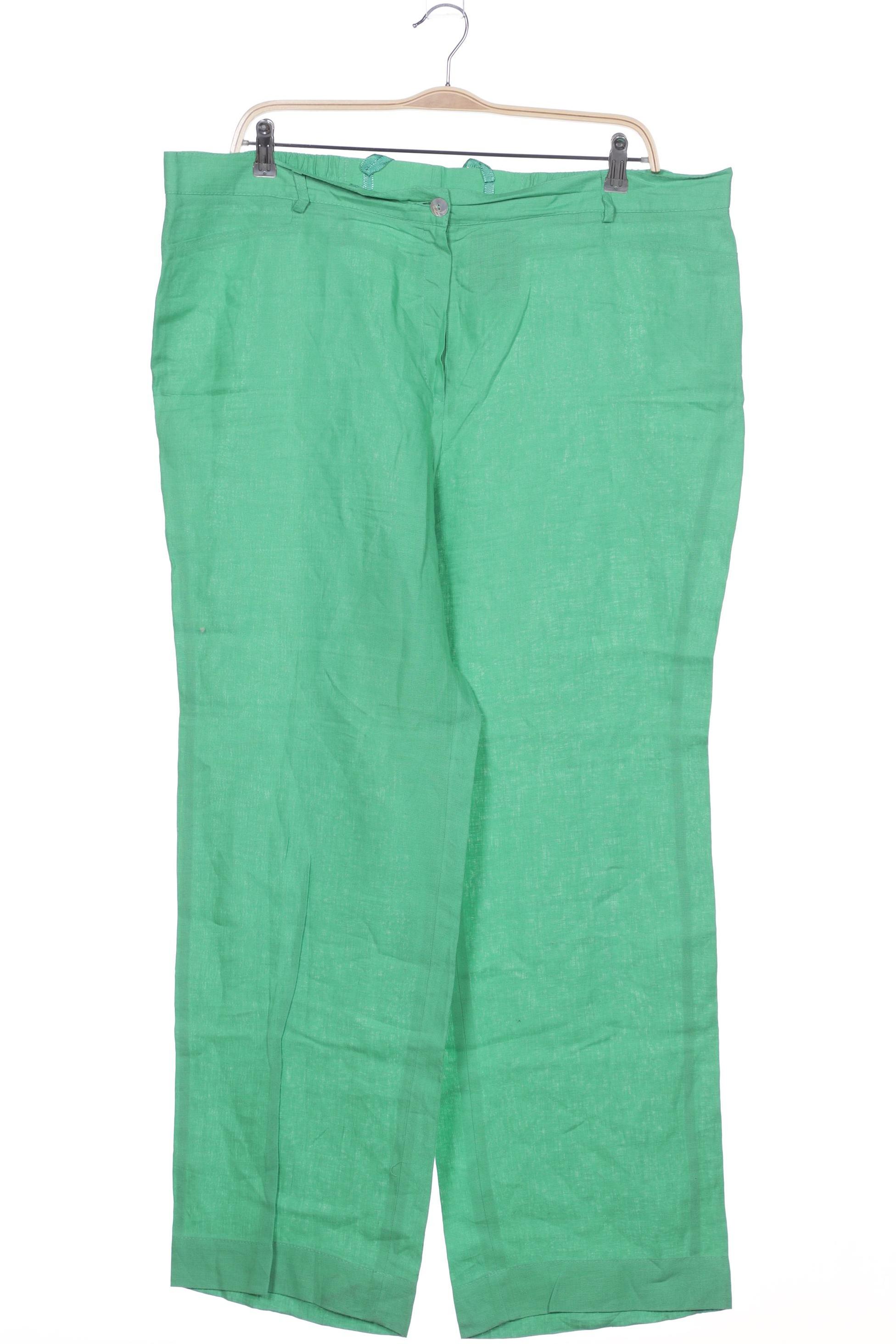 

Selection by Ulla Popken Damen Stoffhose, grün, Gr. 52