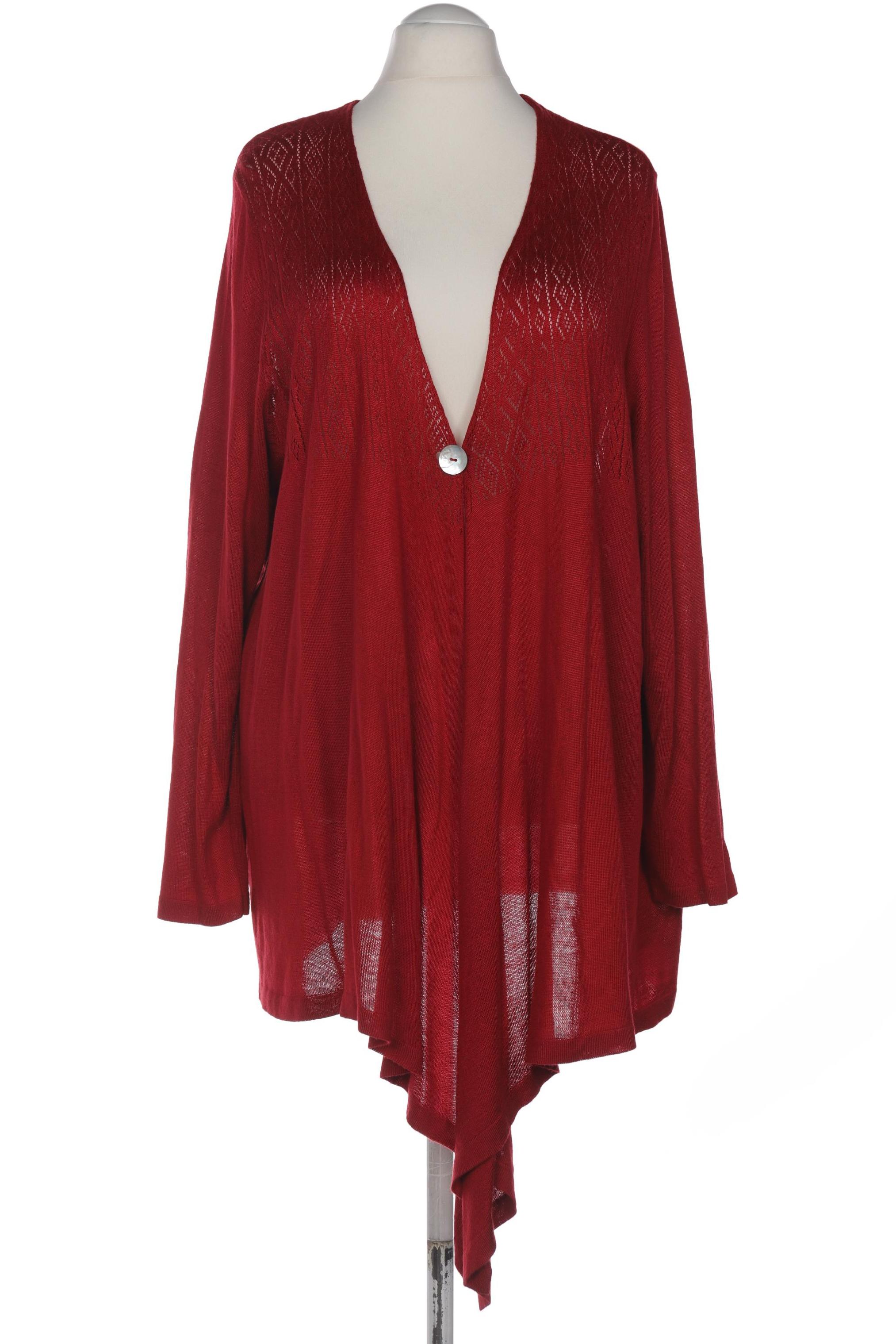 

Selection by Ulla Popken Damen Strickjacke, rot, Gr. 50
