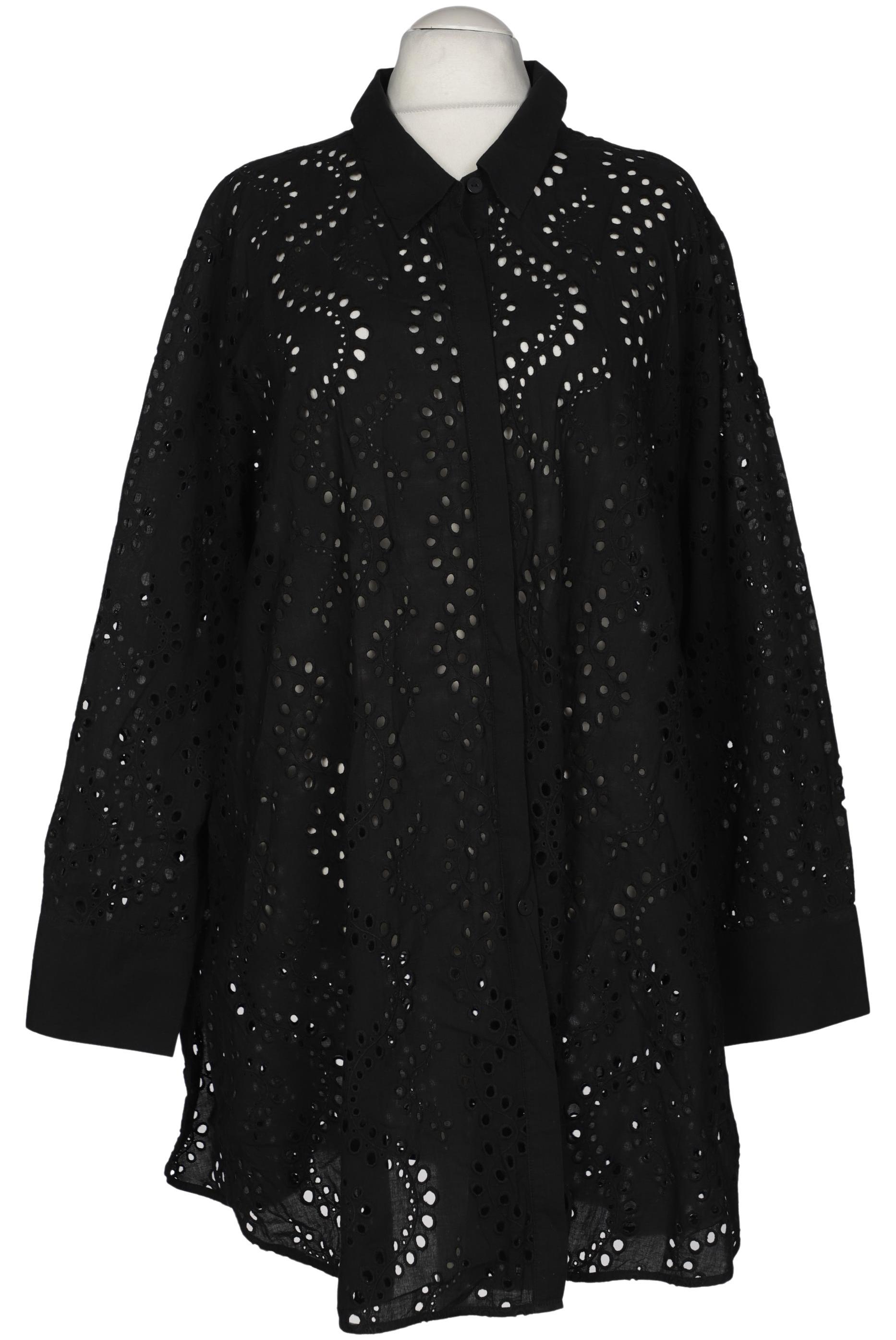 

Selection by Ulla Popken Damen Bluse, schwarz, Gr. 58