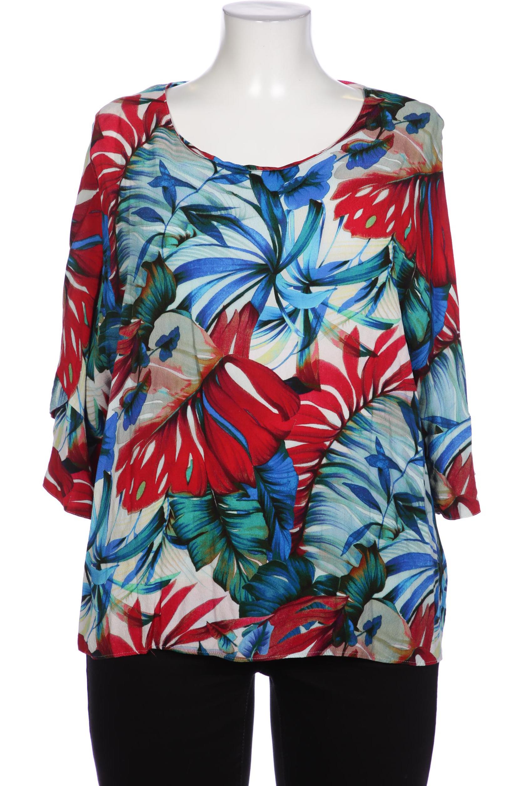 

Selection by Ulla Popken Damen Bluse, blau, Gr. 46