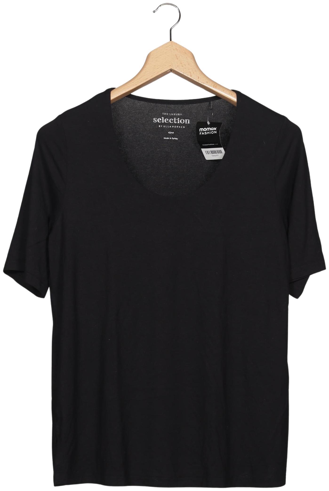 

Selection by Ulla Popken Damen T-Shirt, schwarz, Gr. 42