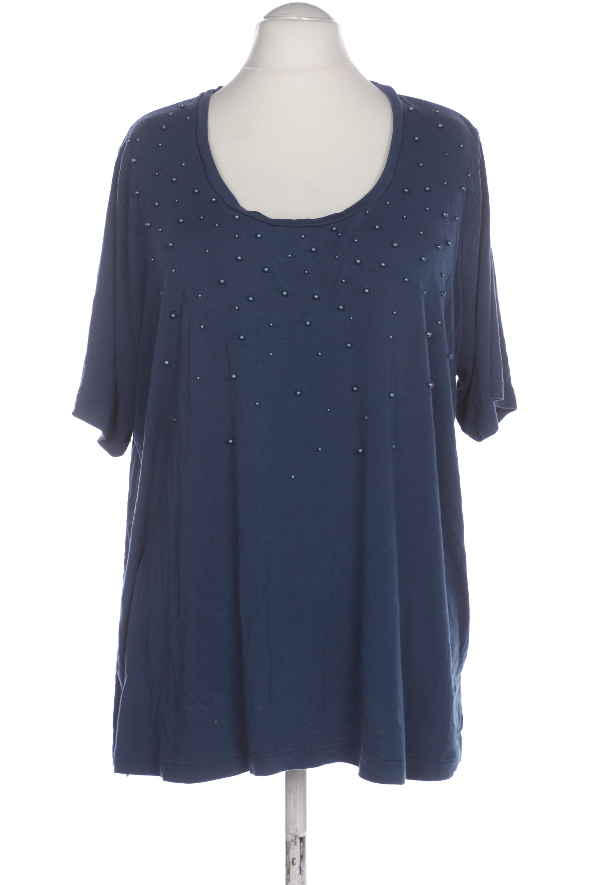 

Selection by Ulla Popken Damen T-Shirt, blau, Gr. 54