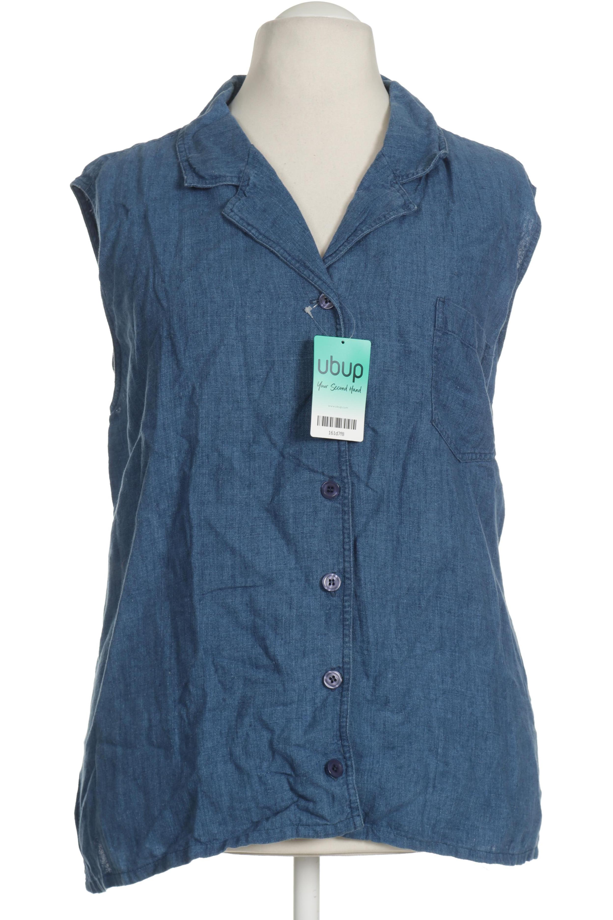 

Selection by Ulla Popken Damen Bluse, blau, Gr. 48