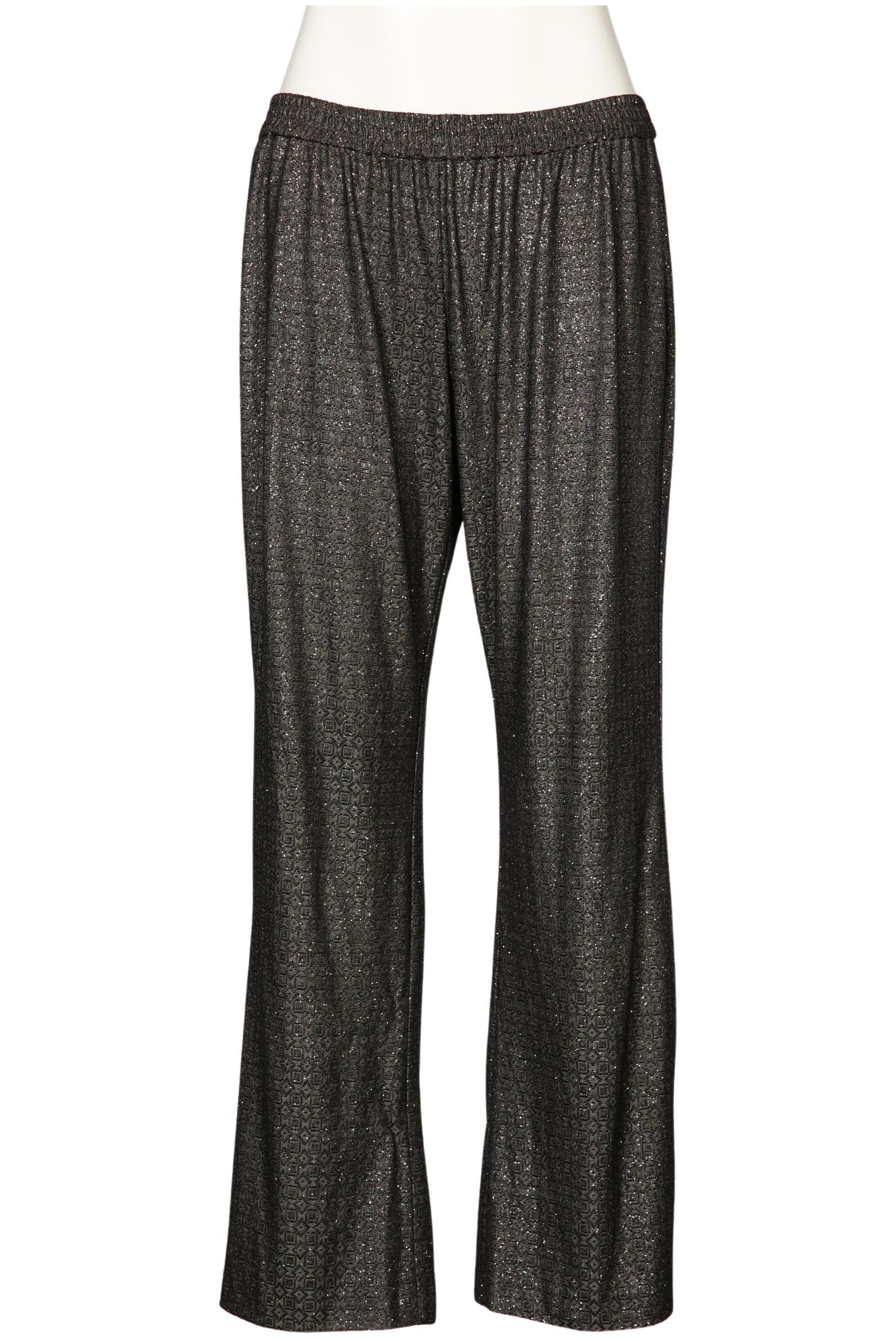 

Selection by Ulla Popken Damen Stoffhose, silber, Gr. 46