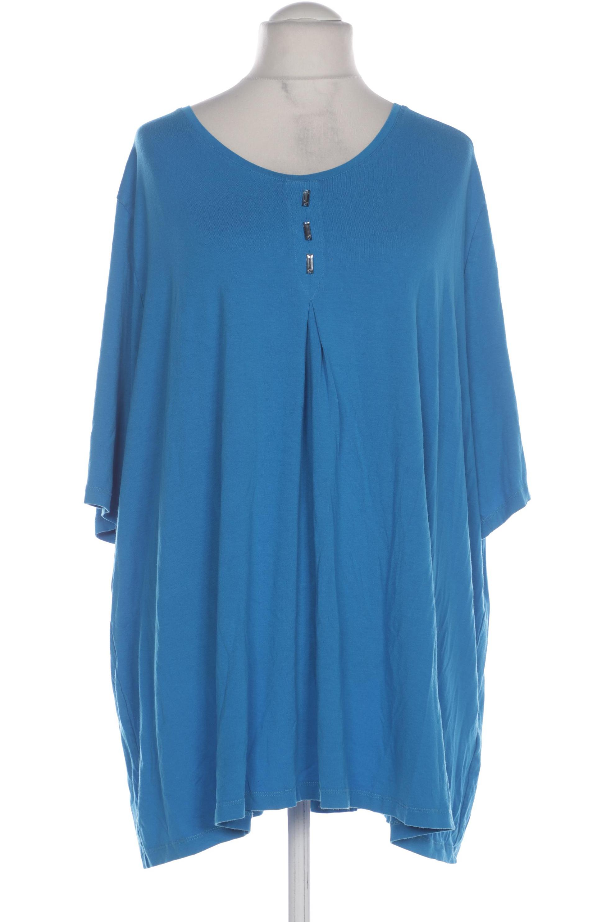 

Selection by Ulla Popken Damen T-Shirt, blau, Gr. 58
