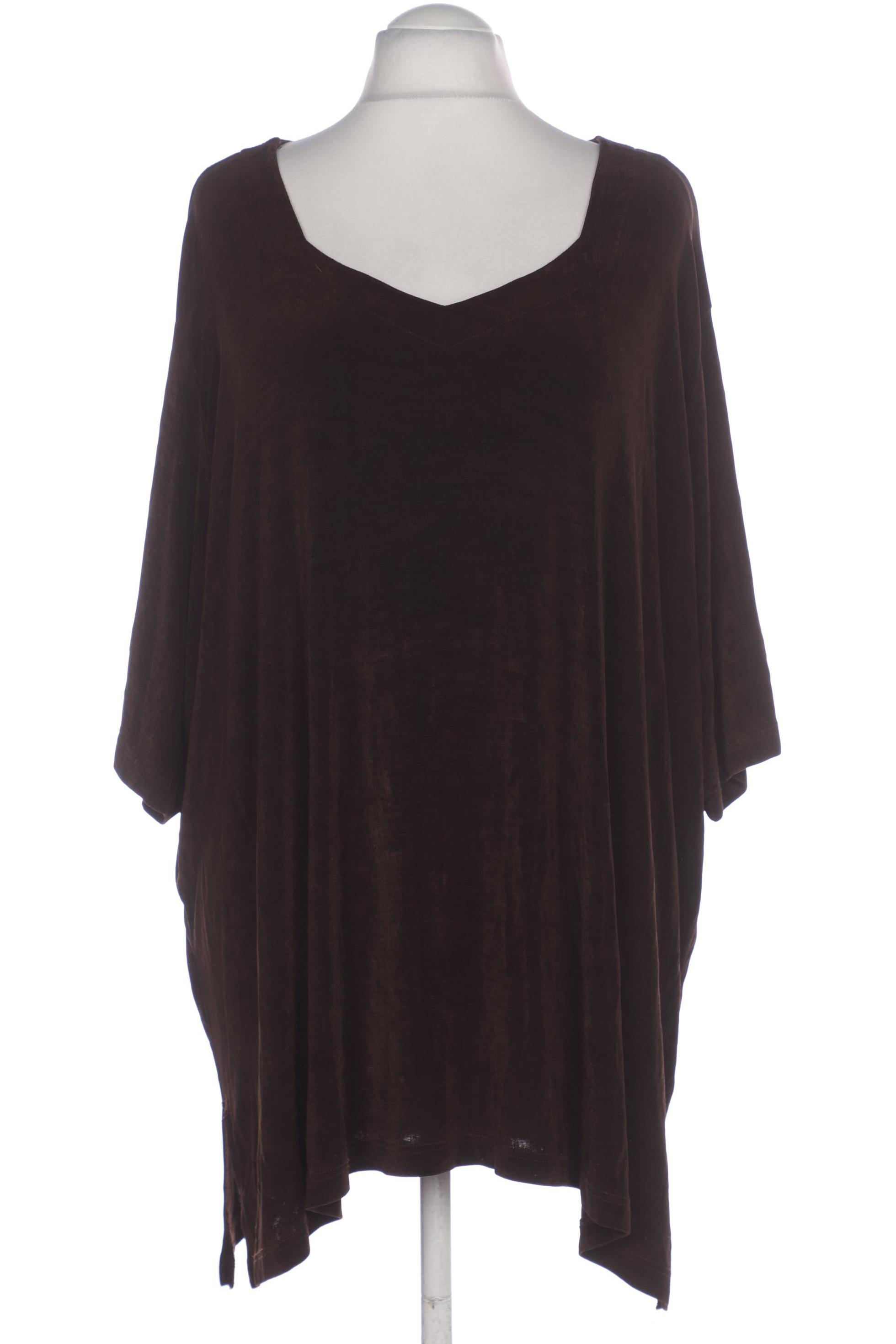 

Selection by Ulla Popken Damen T-Shirt, braun, Gr. 58