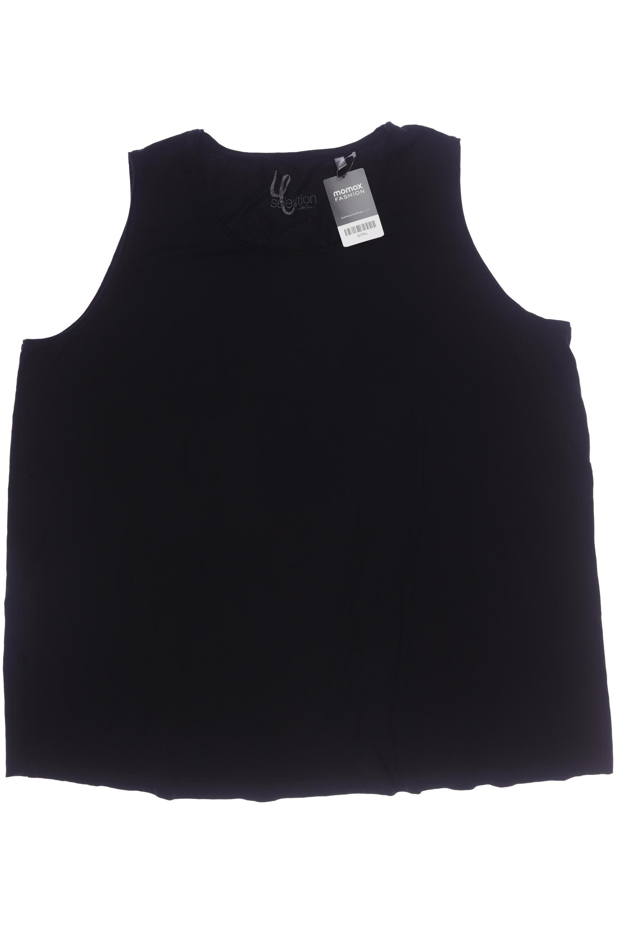 

Selection by Ulla Popken Damen Top, schwarz, Gr. 54