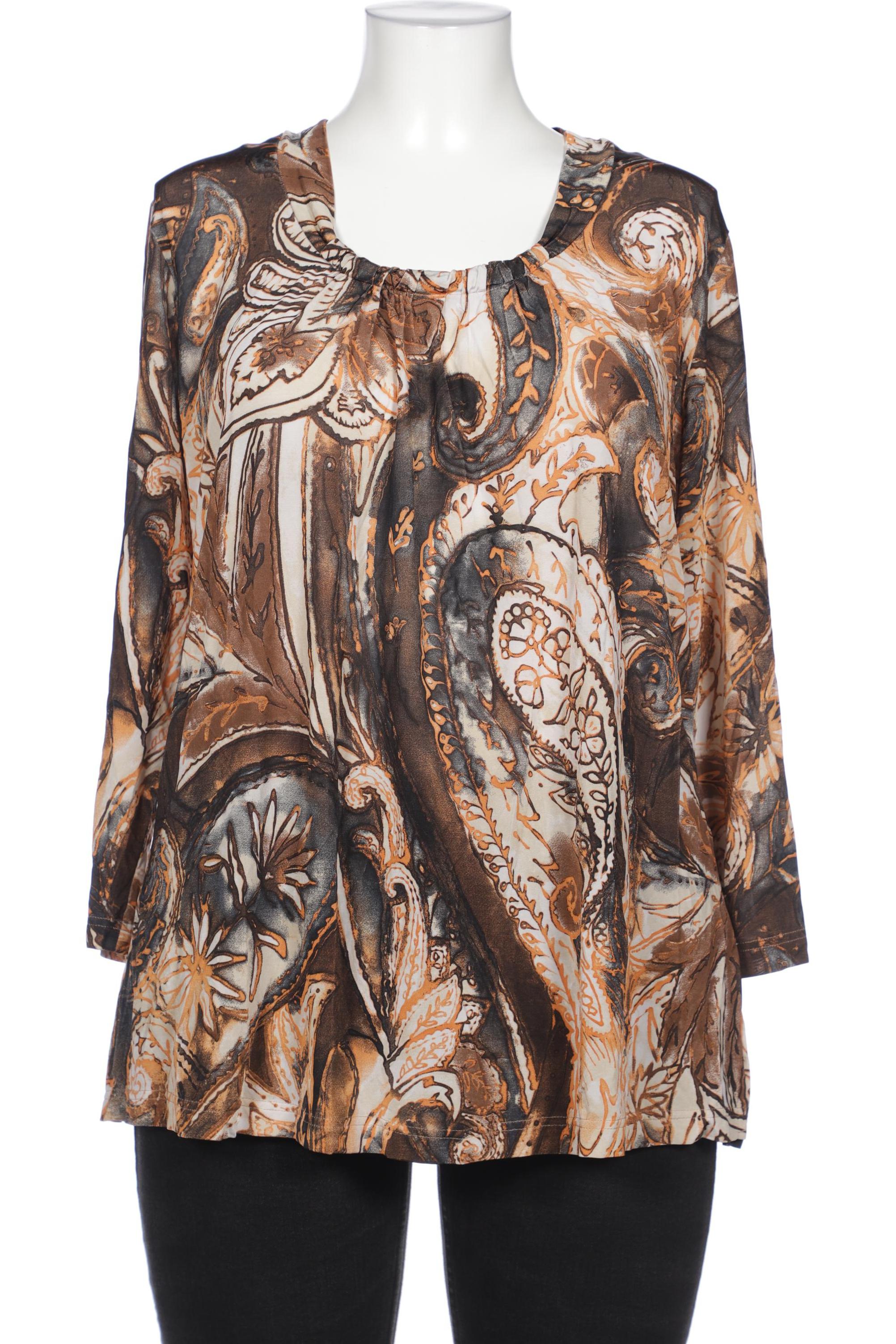 

Selection by Ulla Popken Damen Bluse, mehrfarbig, Gr. 46