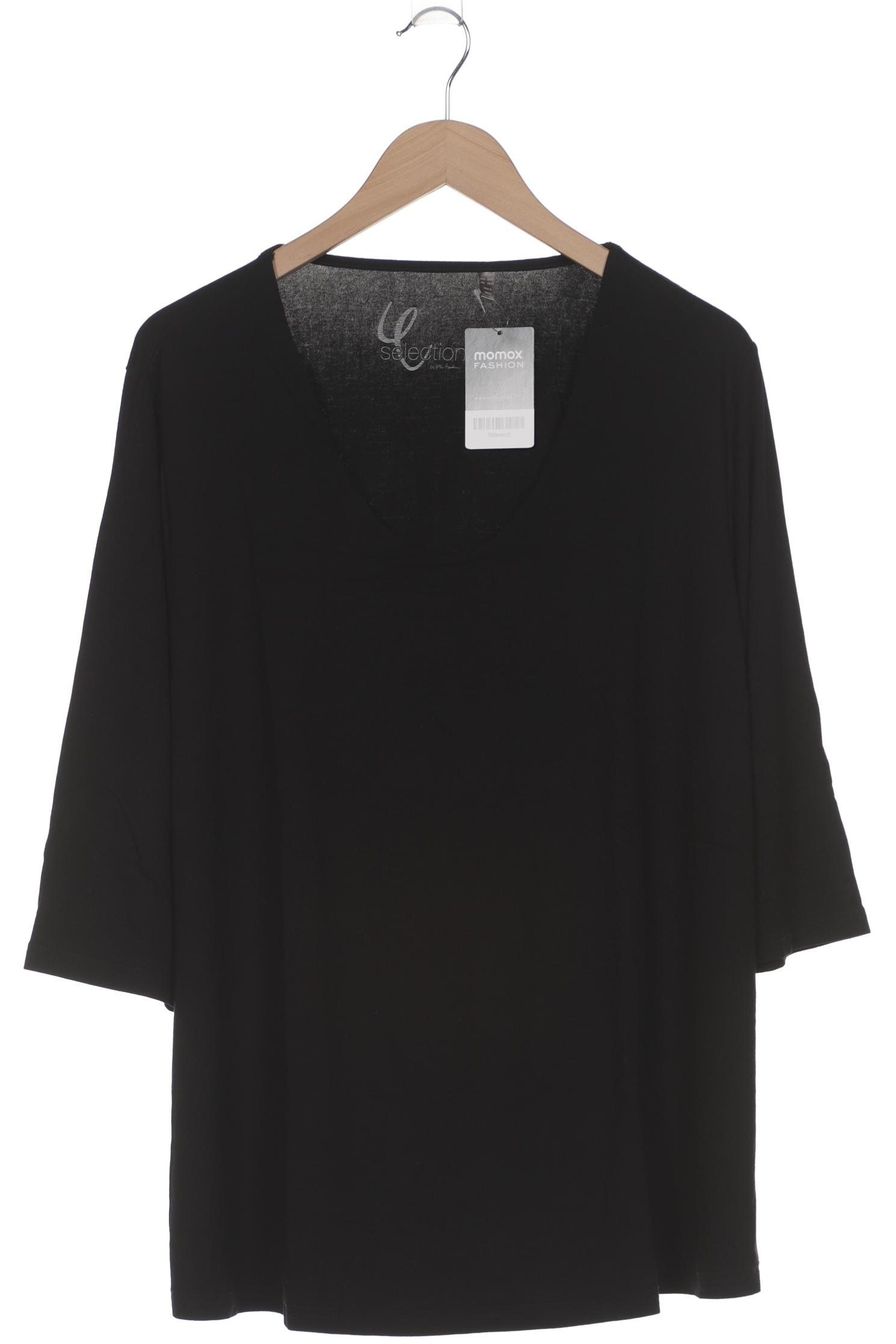

Selection by Ulla Popken Damen Langarmshirt, schwarz, Gr. 50