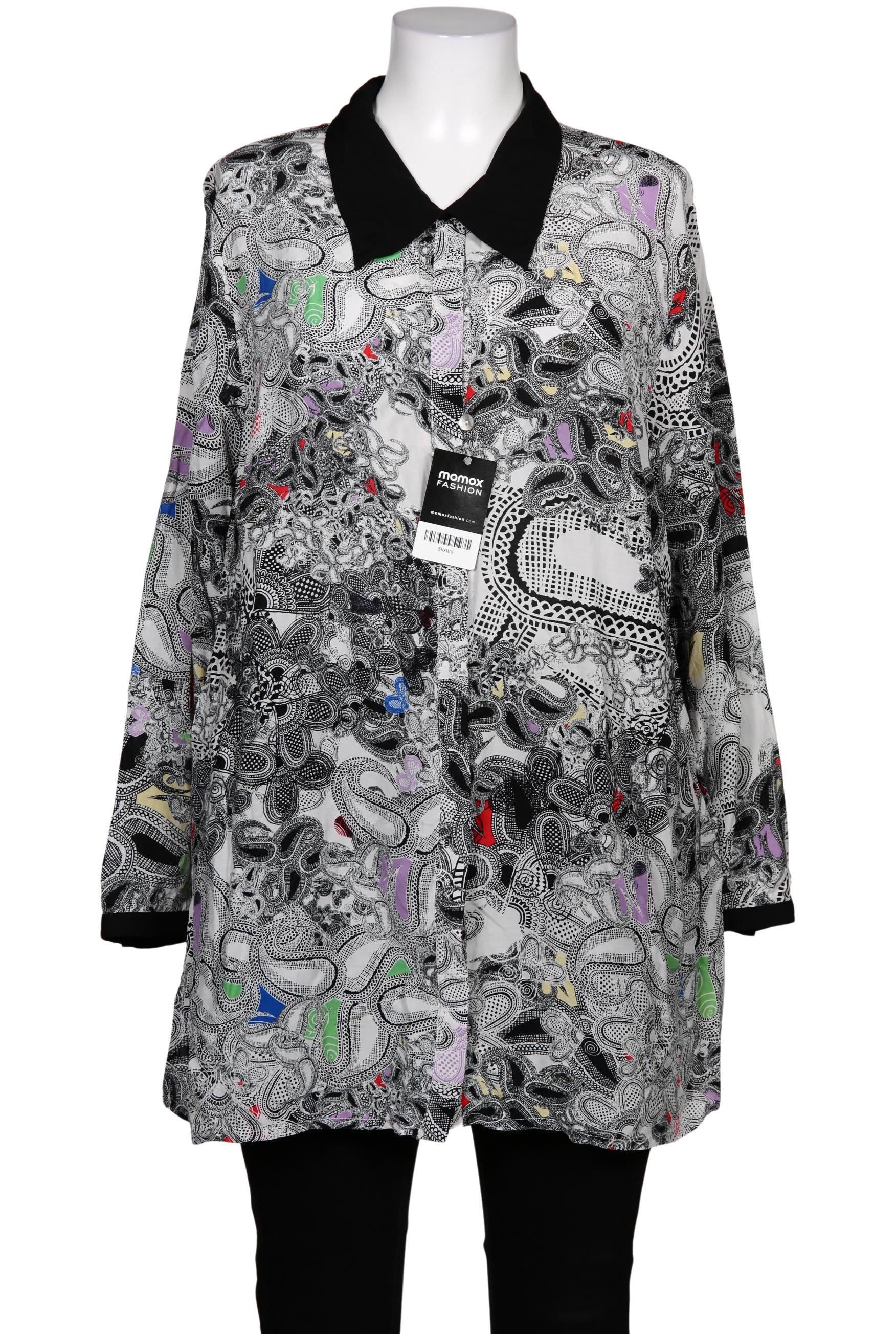 Thumbnail - Selection by Ulla Popken Damen Bluse, mehrfarbig, Gr. 50