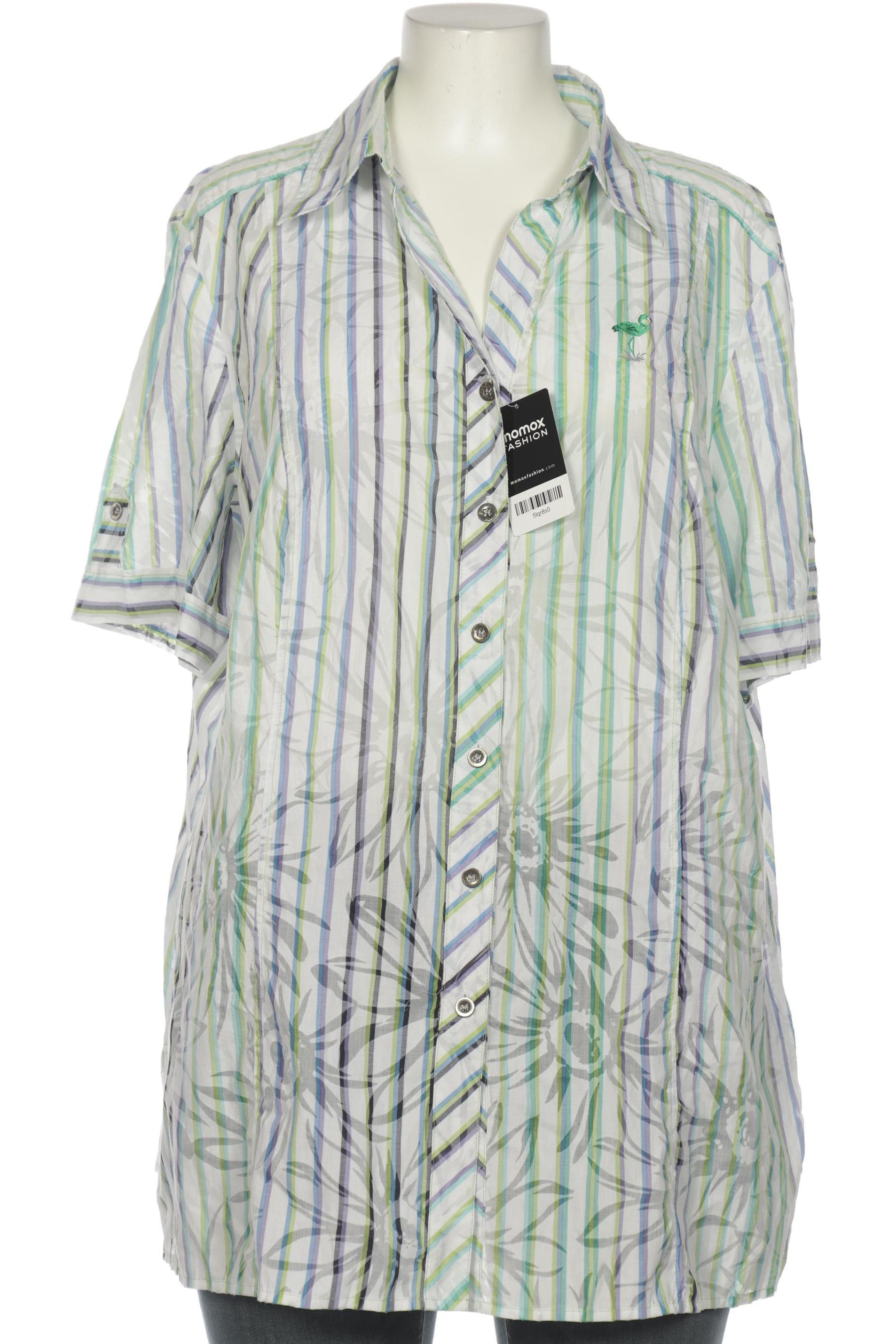 

Selection by Ulla Popken Damen Bluse, weiß, Gr. 46