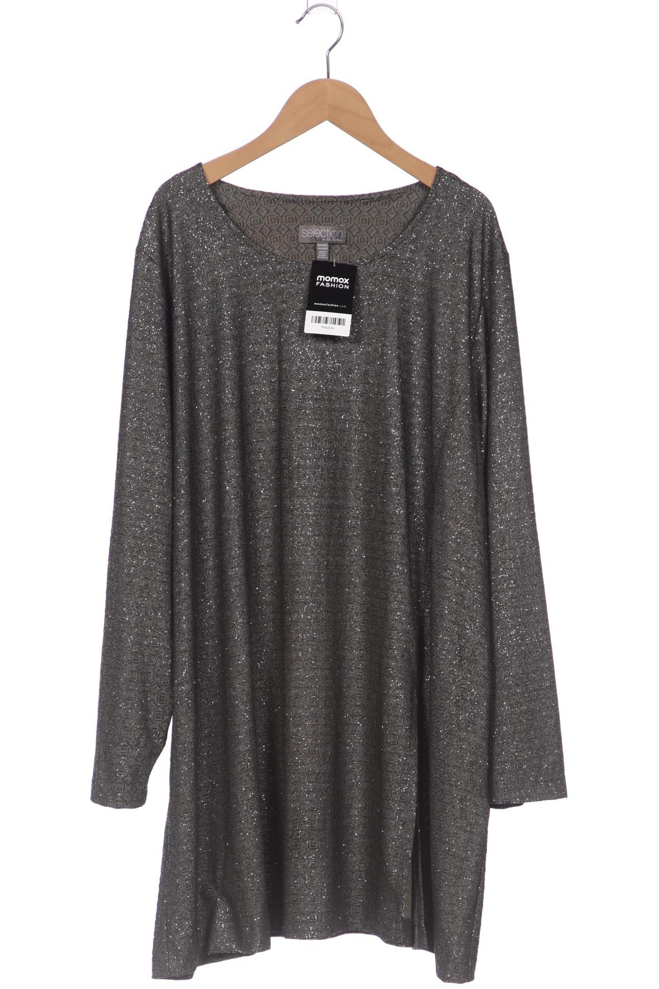 

Selection by Ulla Popken Damen Langarmshirt, grau, Gr. 50